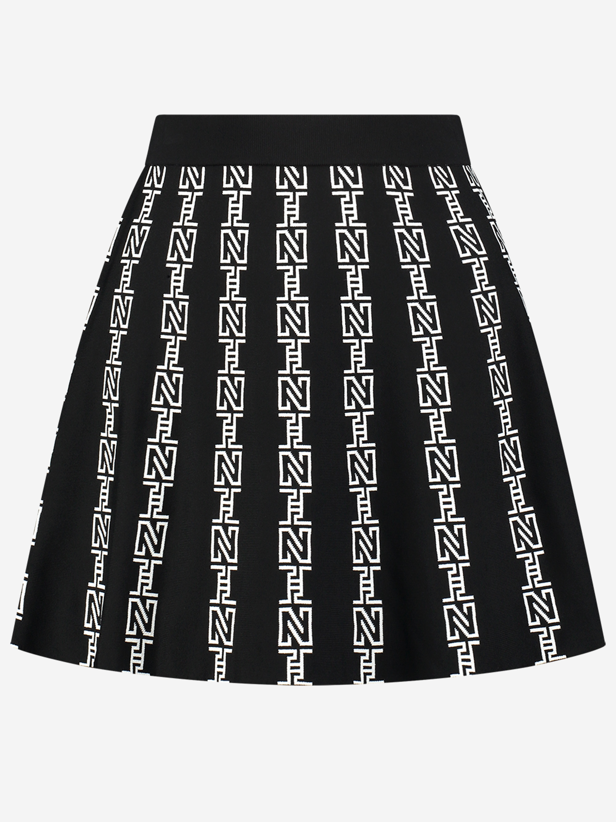 A-line skirt with N logos