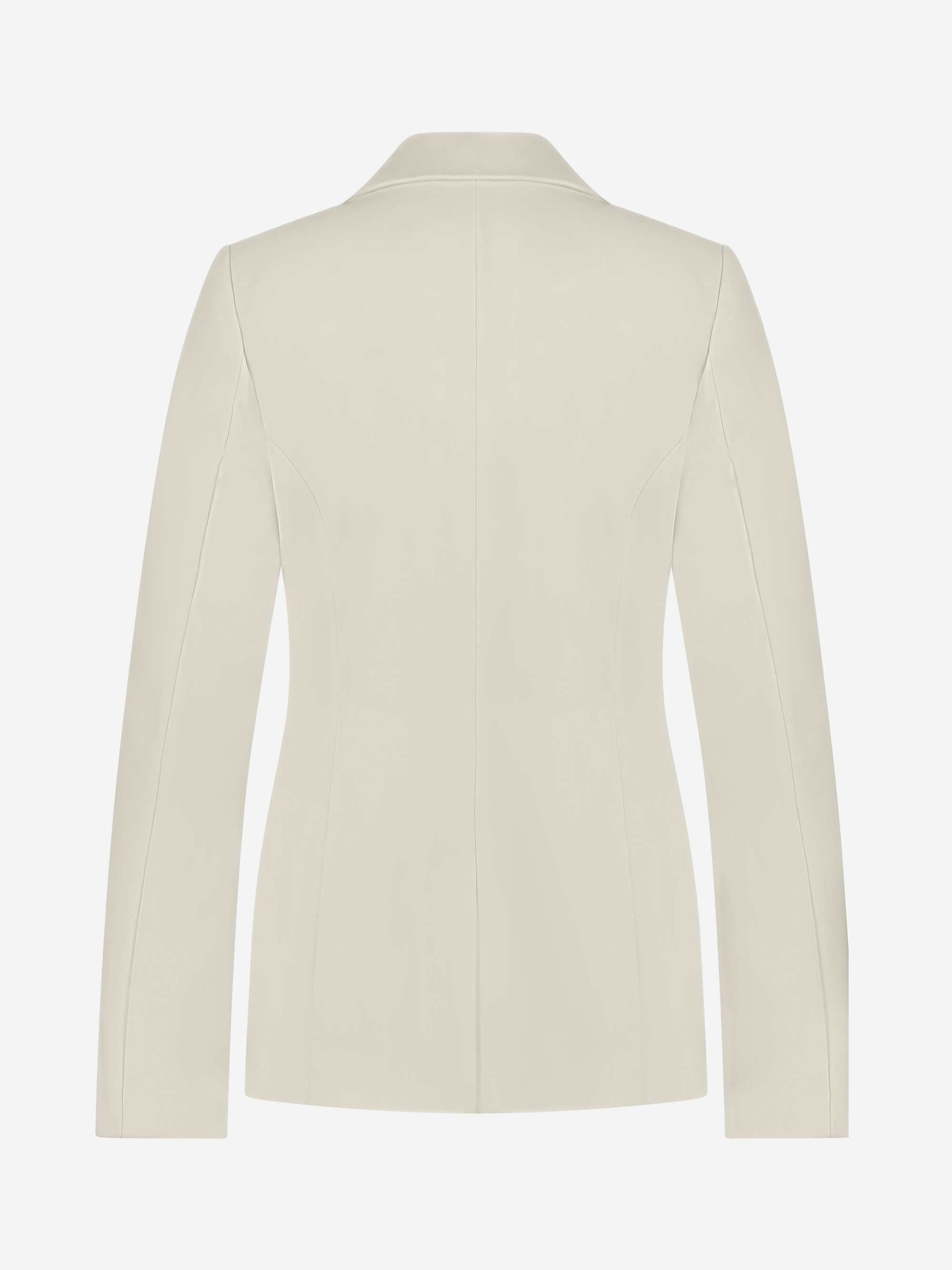 Klassieke blazer met N-knoop en reverskraag