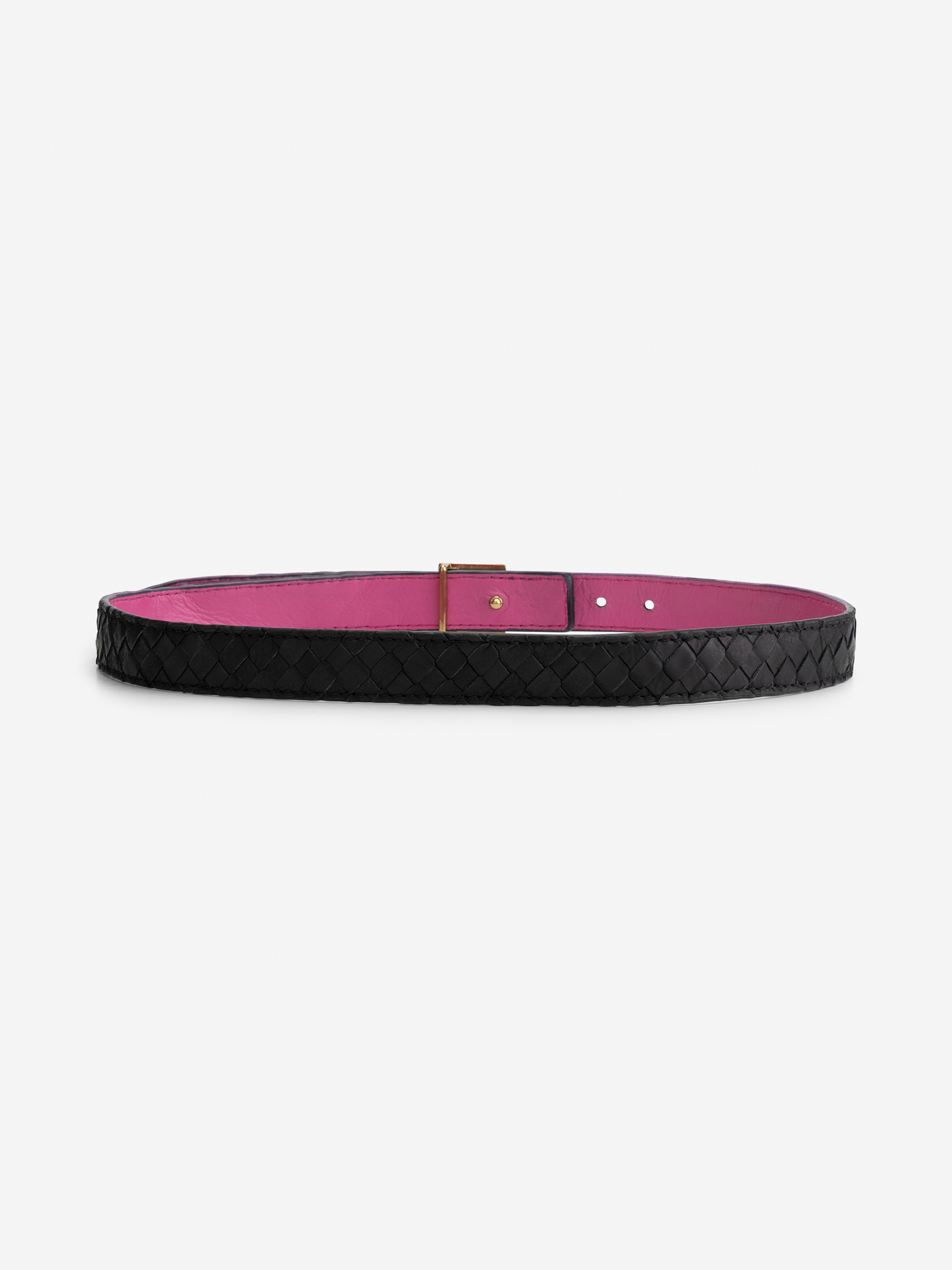 Braided hip belt