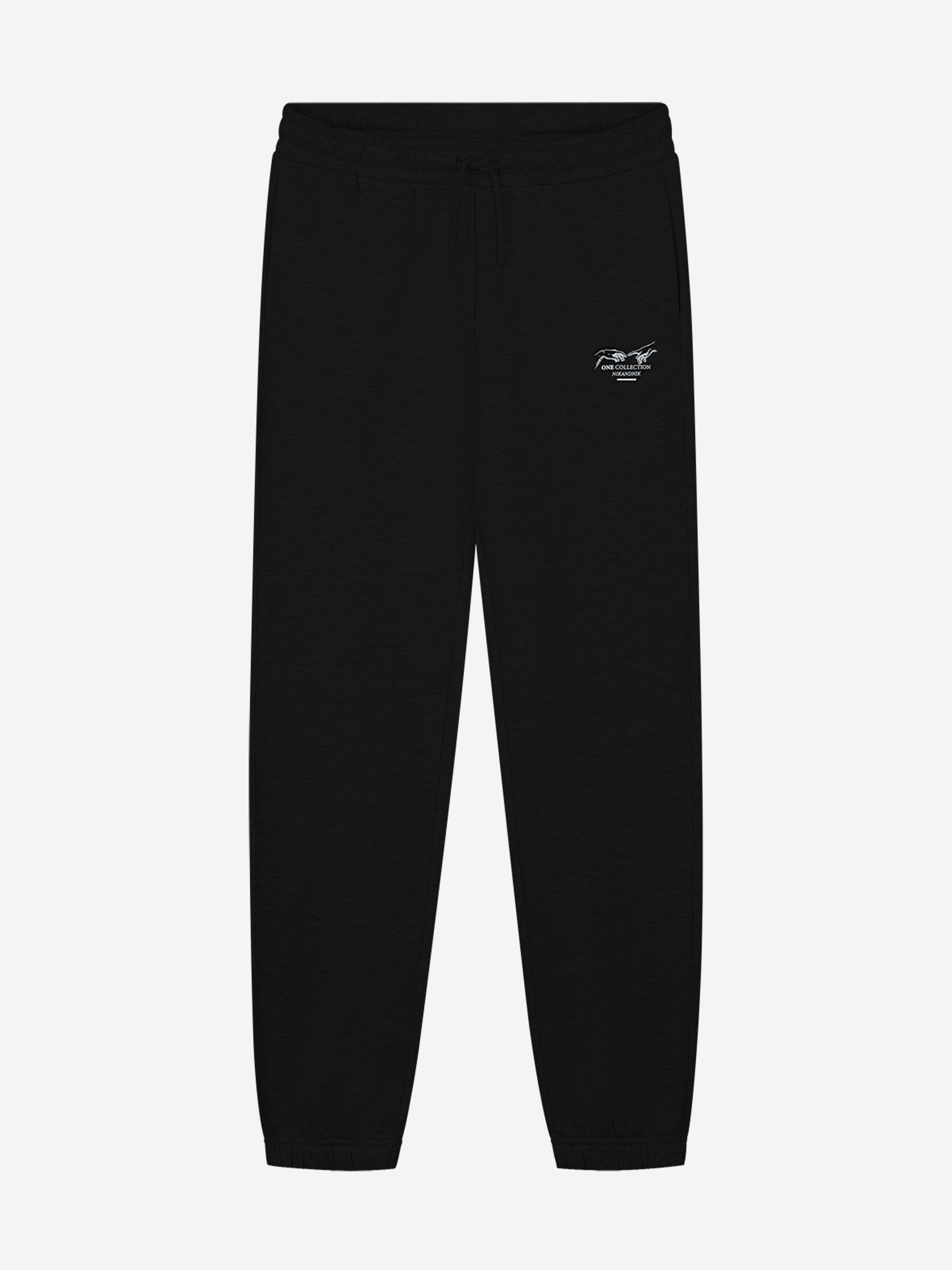 Mid rise sweatpants with graphic print