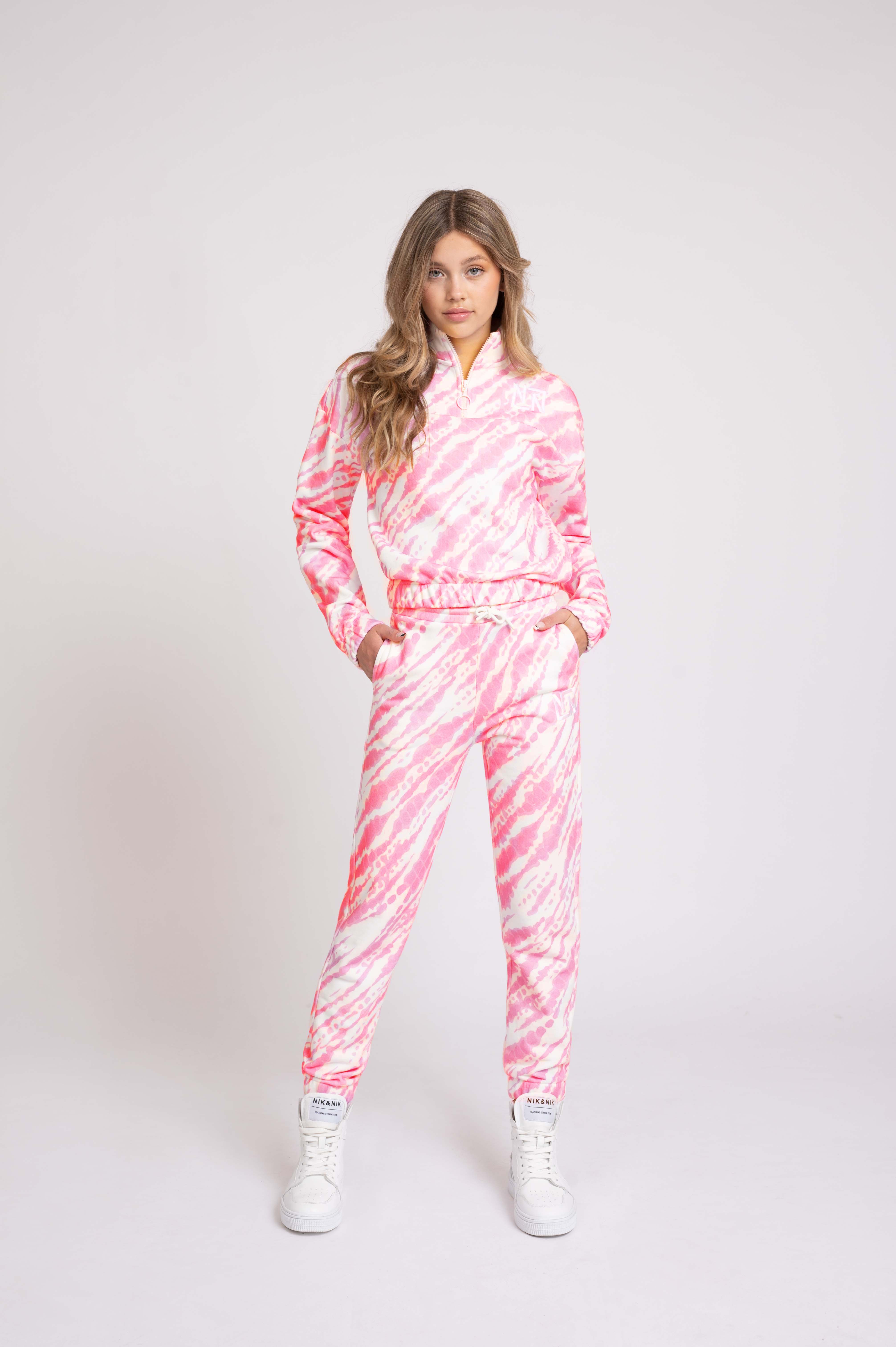 Mid rise Sweatpants with all-over print