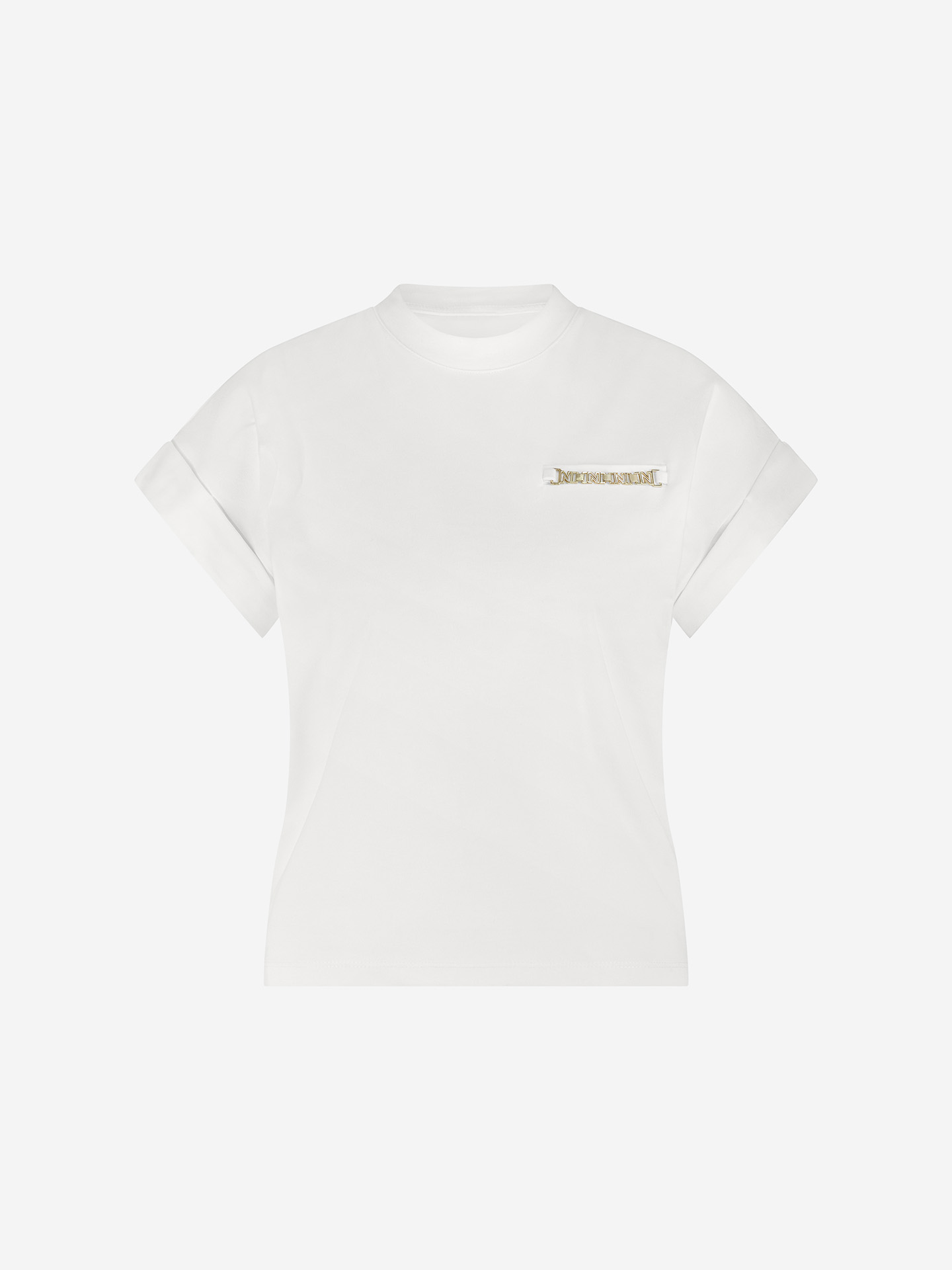 T-shirt with chain detail
