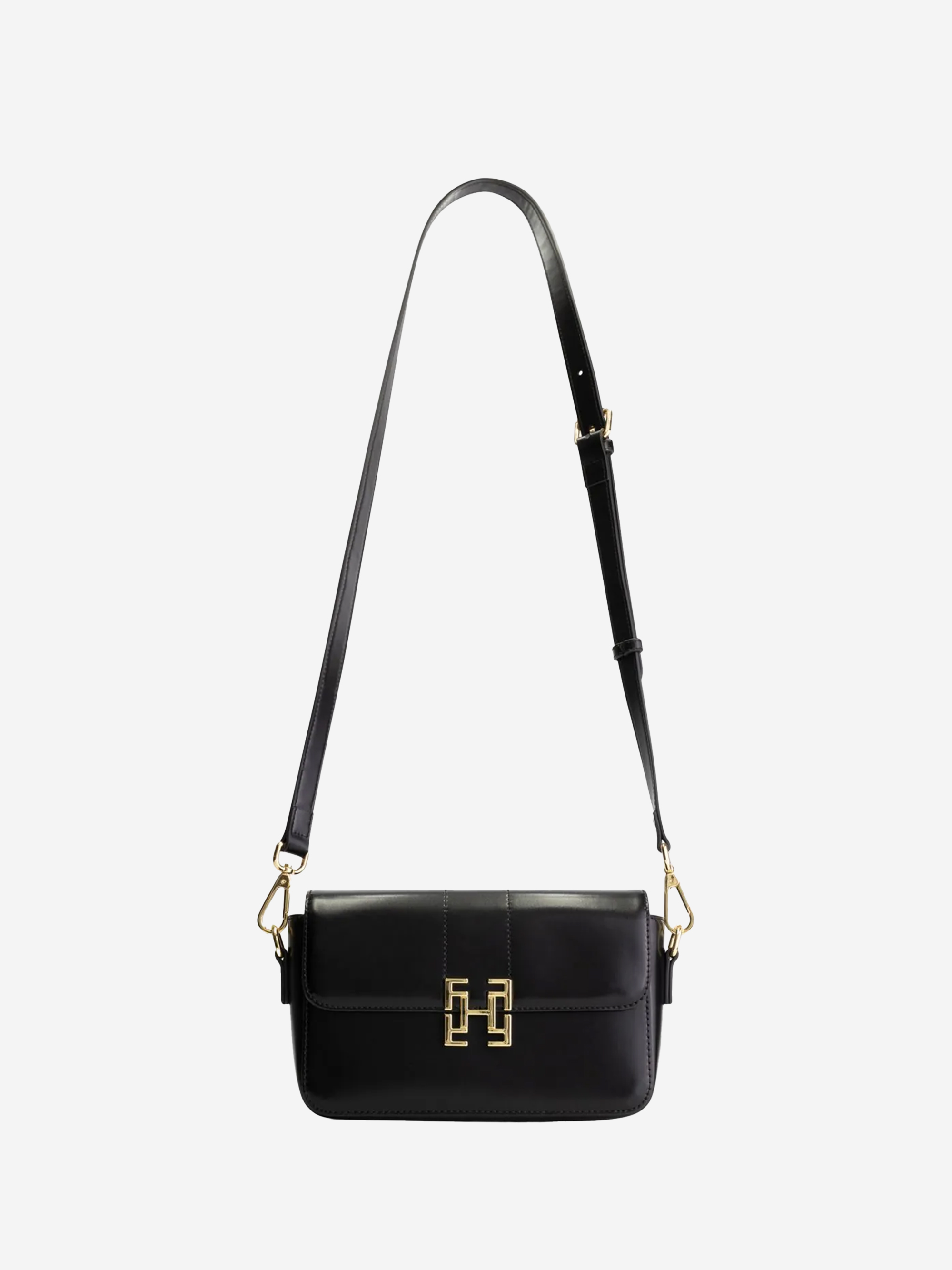 Faux leather bag with FH buckle