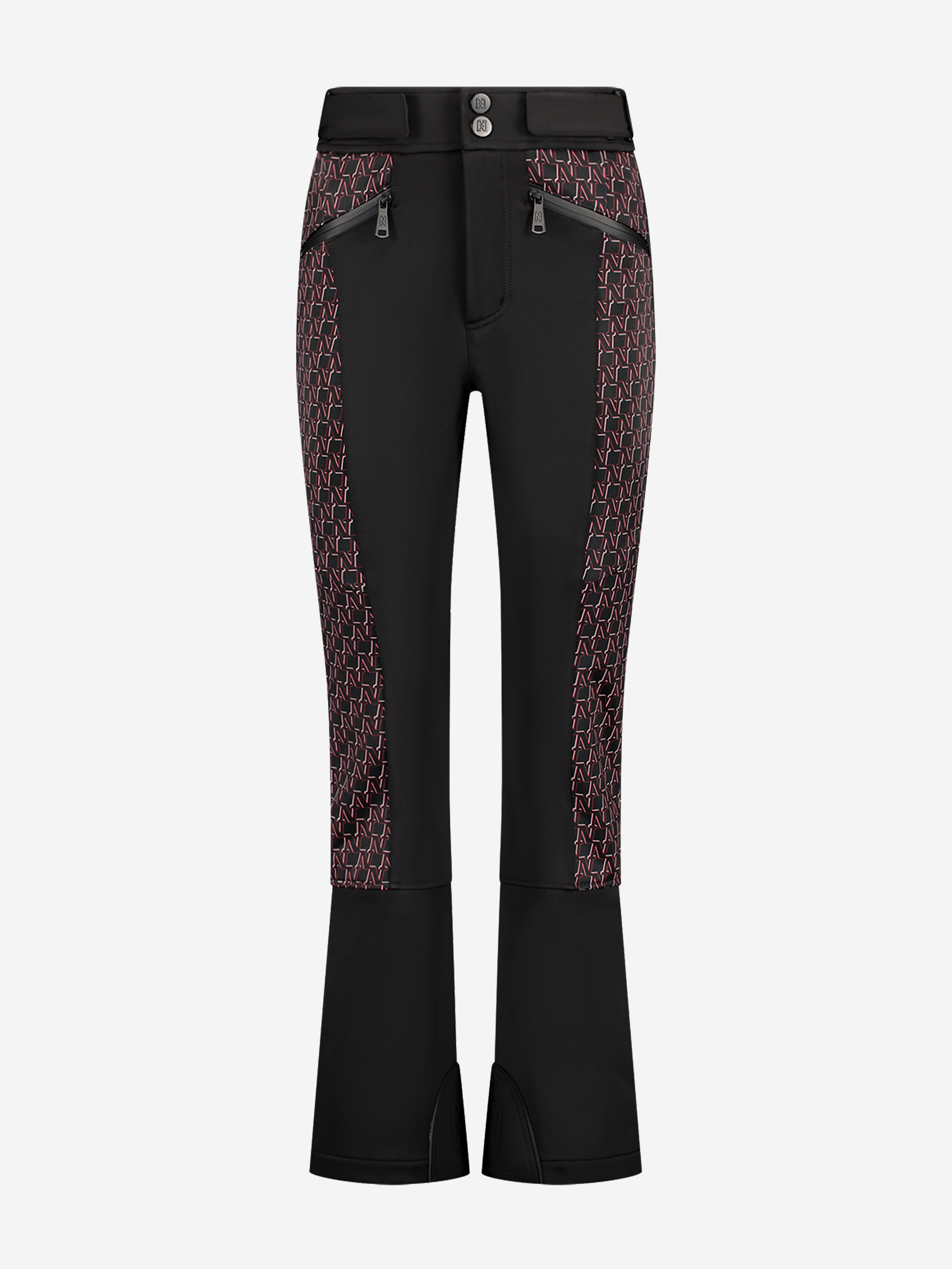 Ski pants with N monogram details