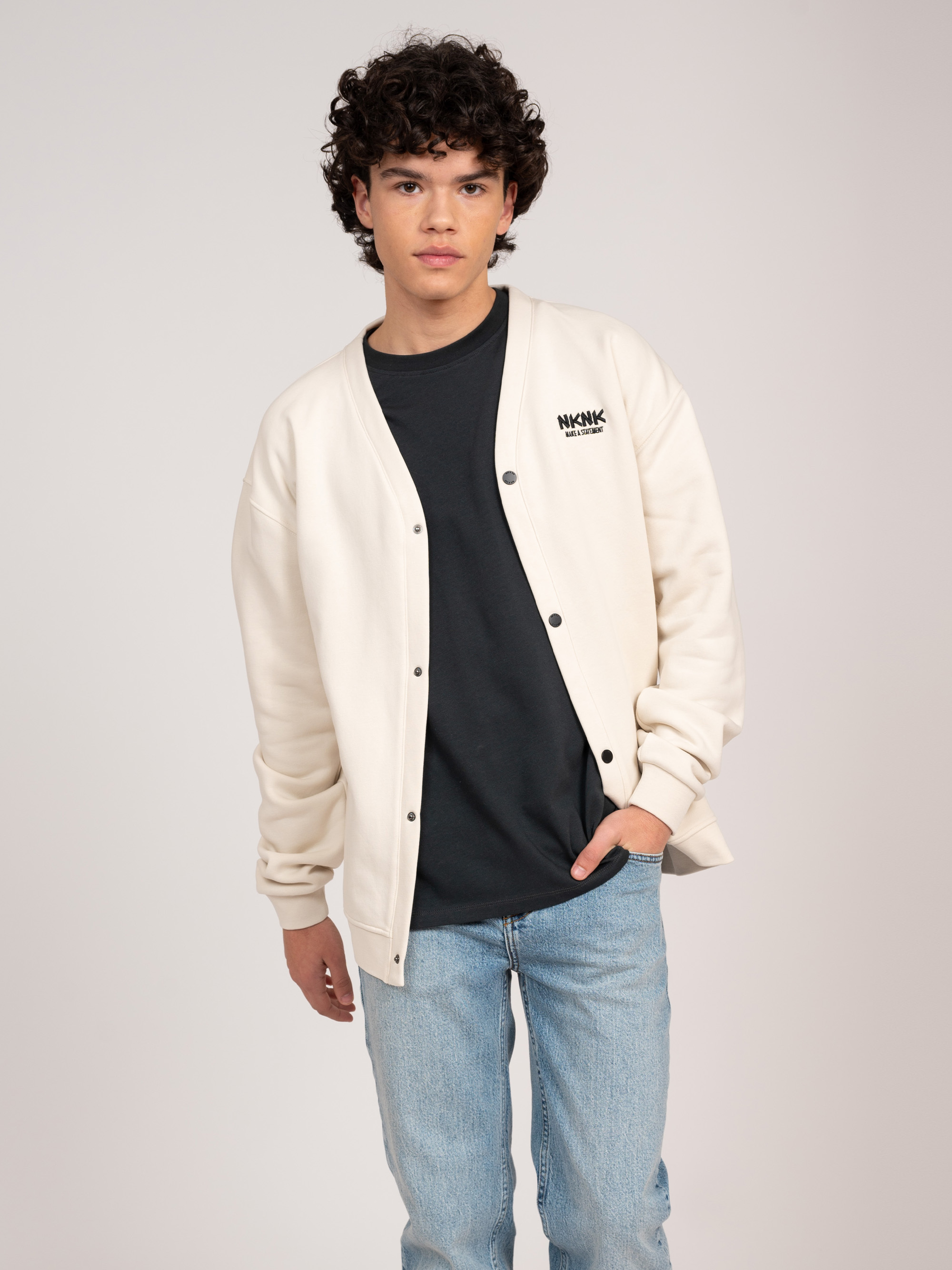 Vest met embroidery logo