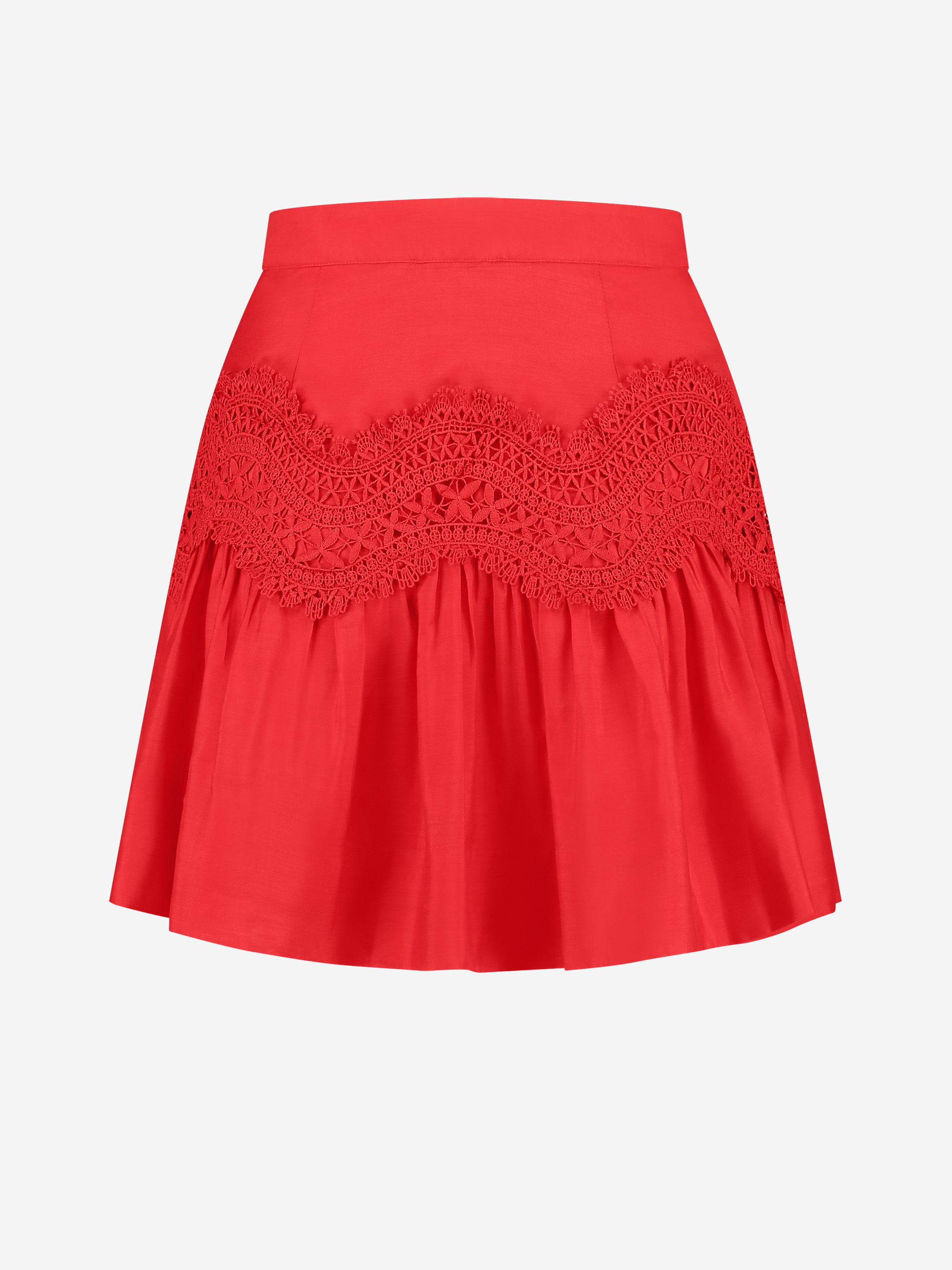 Skirt with embroidery