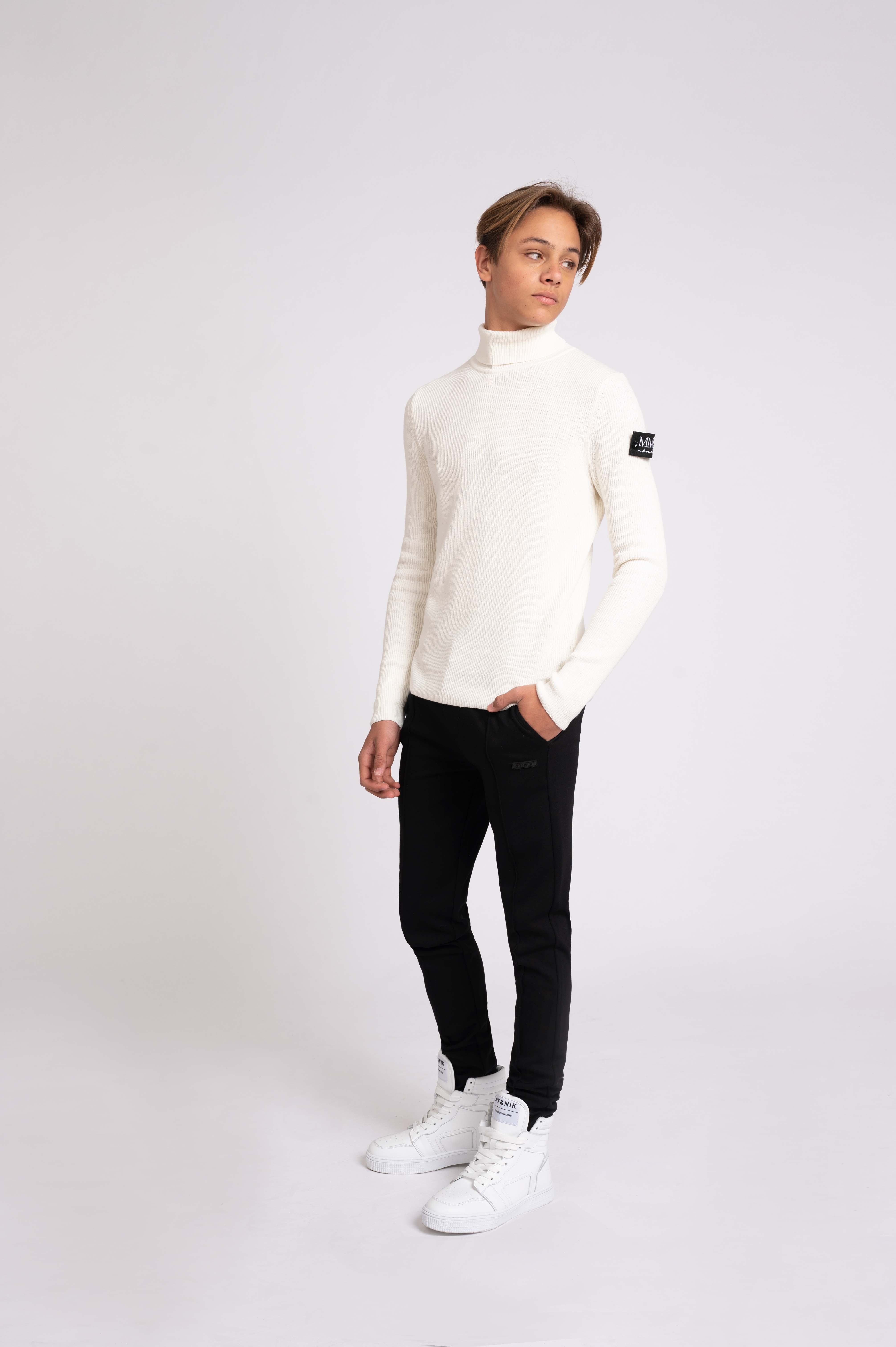 Plain pants 