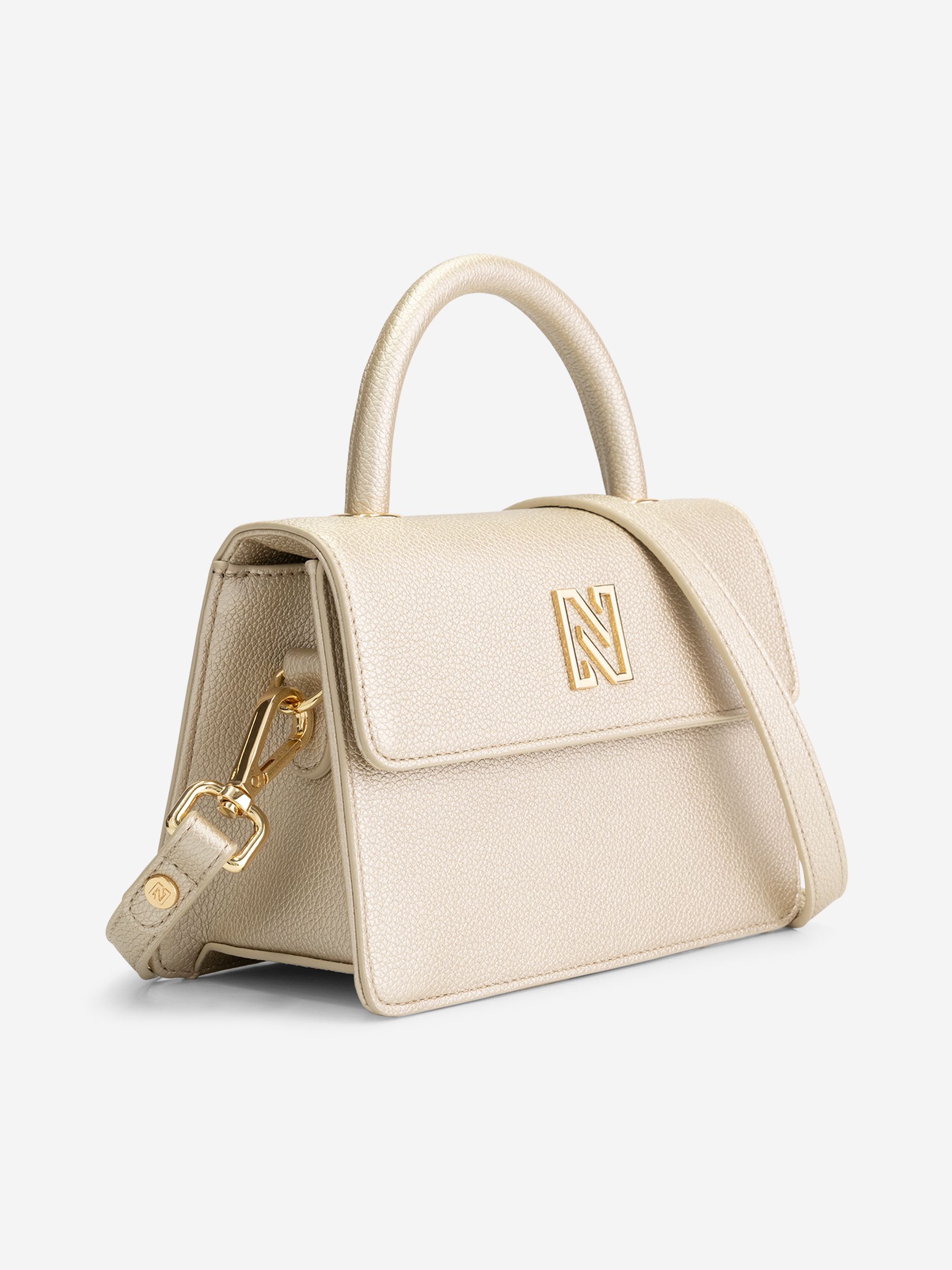 Amna Gold Bag