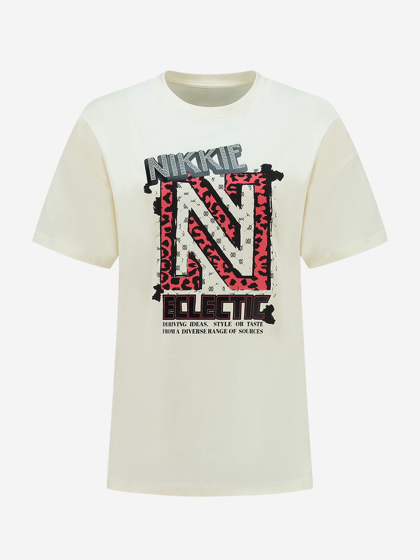 T-shirt with N logo print