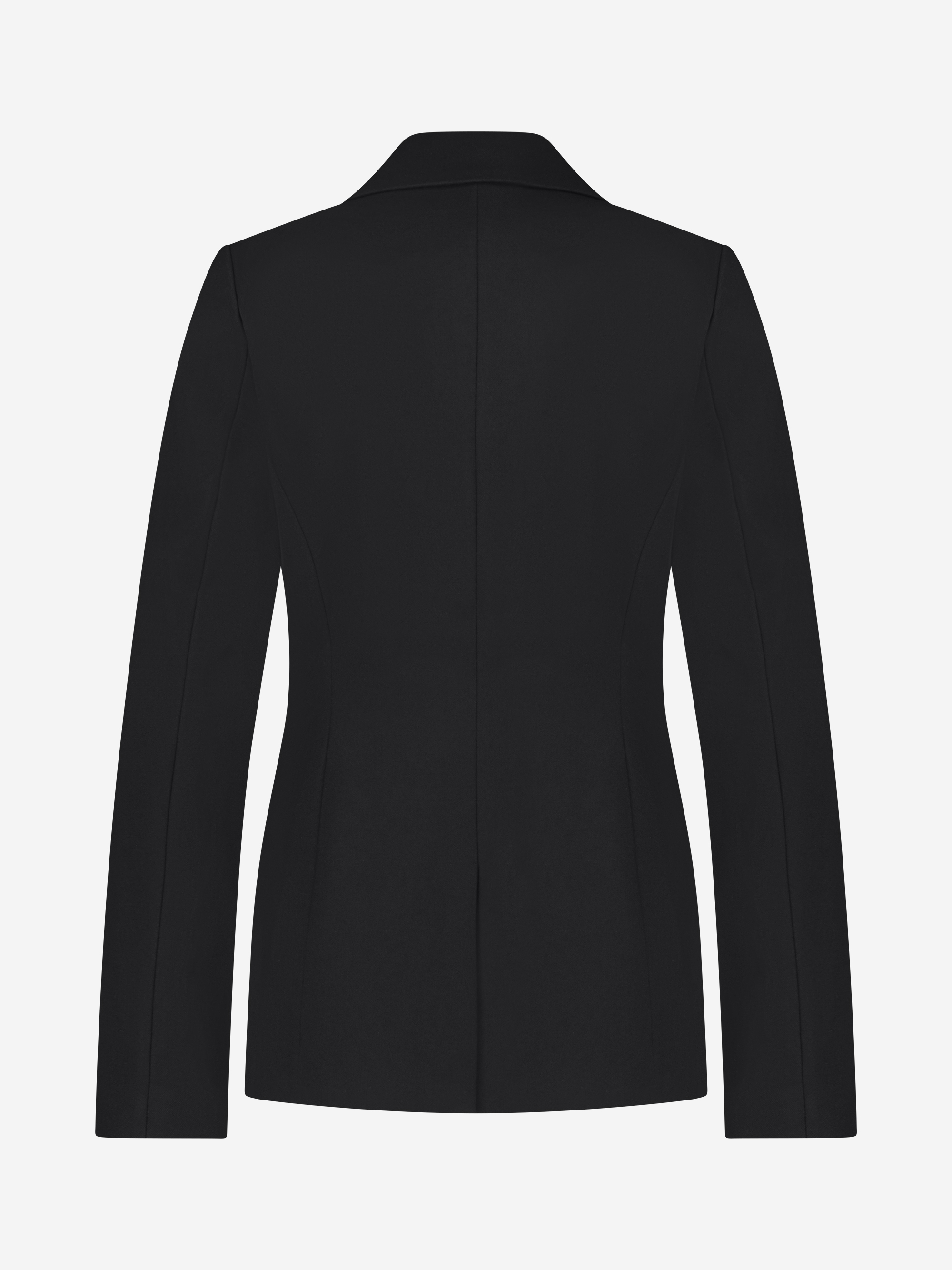 Klassieke blazer met N-knoop en reverskraag