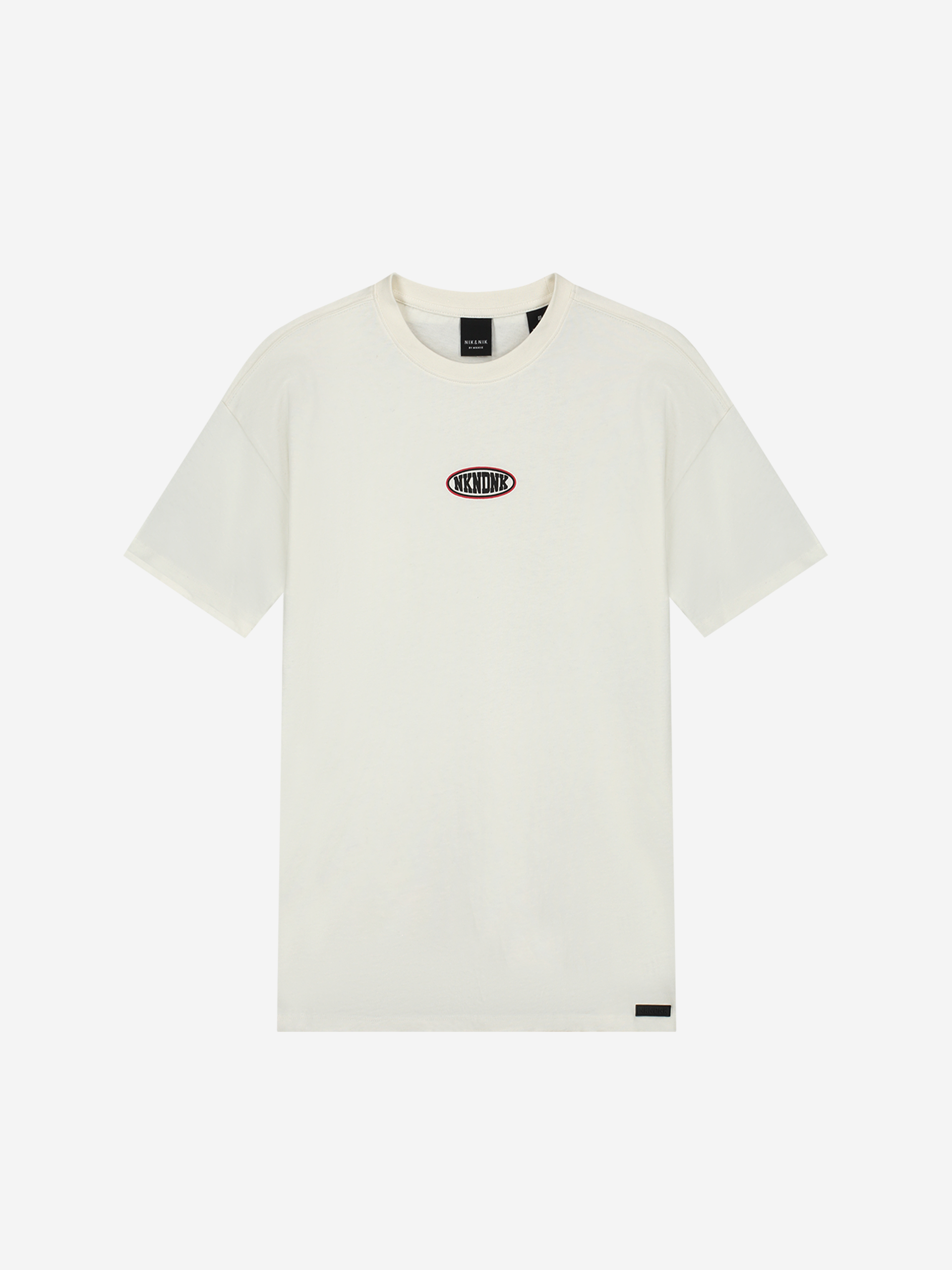 T-shirt met rond artwork