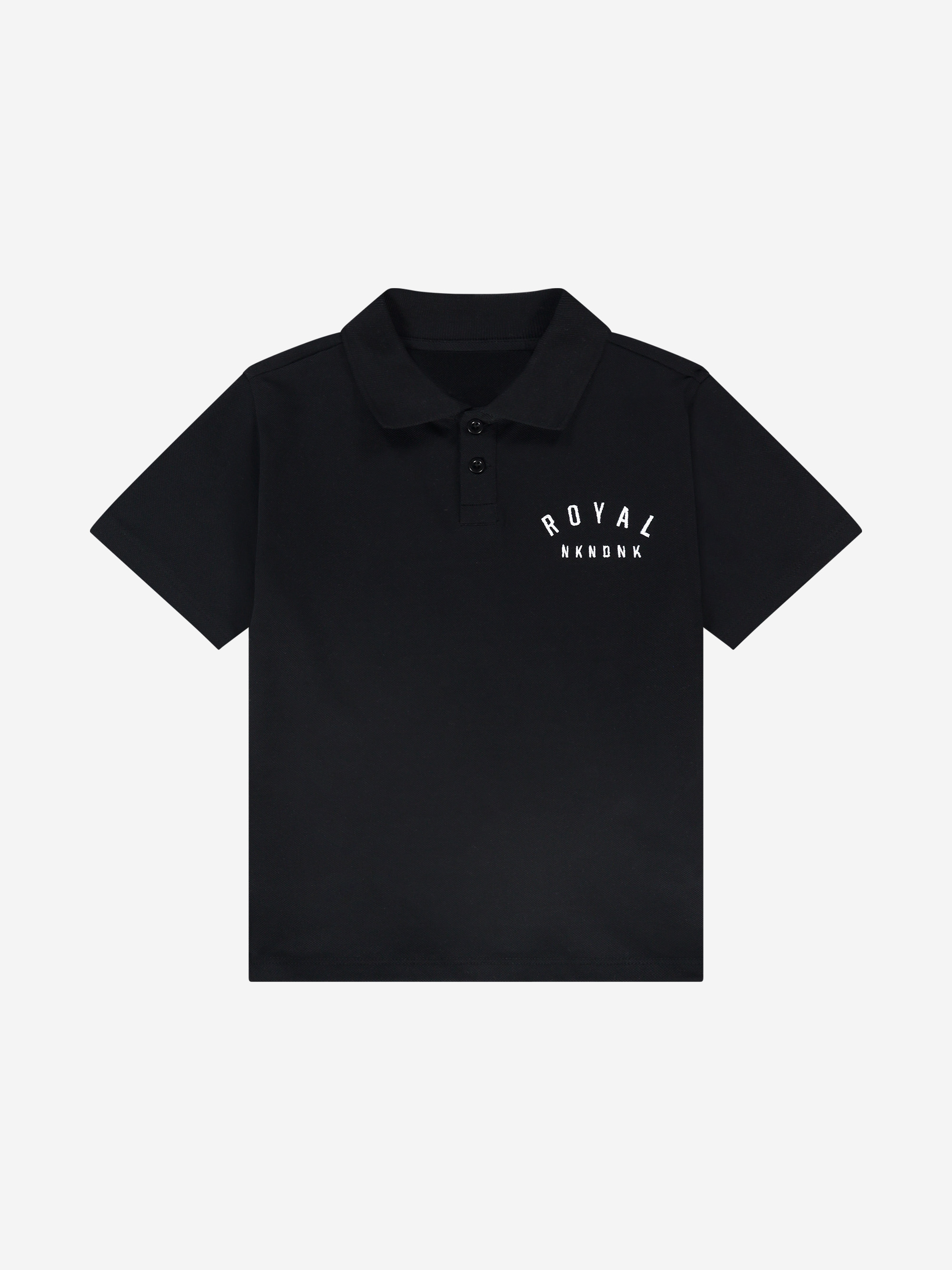 Loose-fitting polo with logo