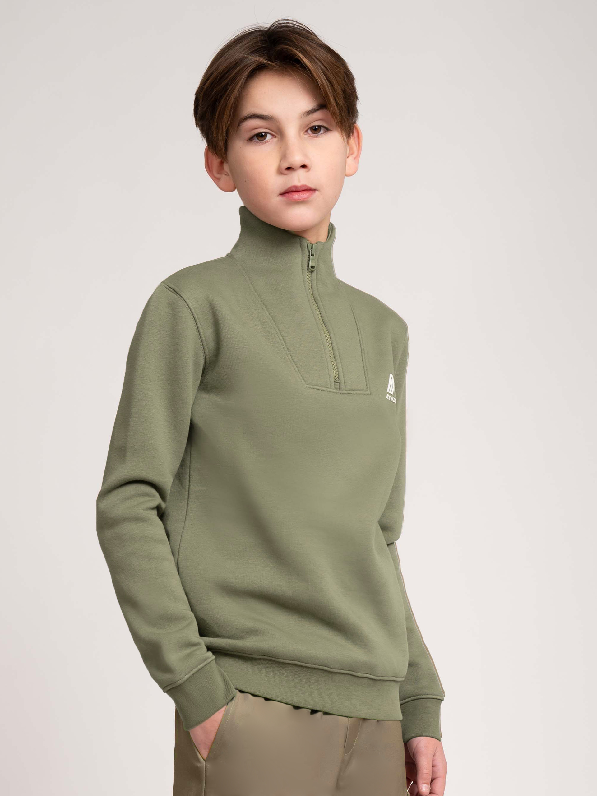 Mock Neck Sweatshirt