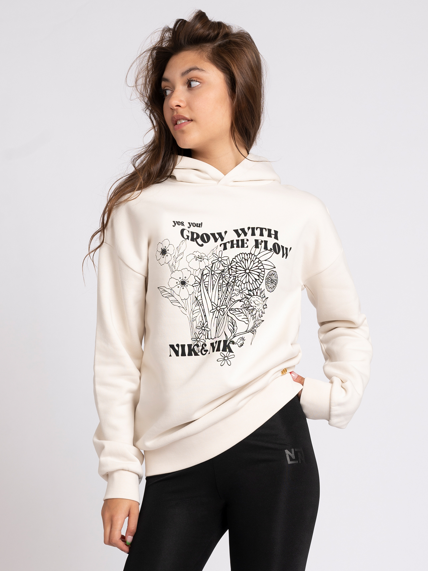 Hoodie with N&N artwork