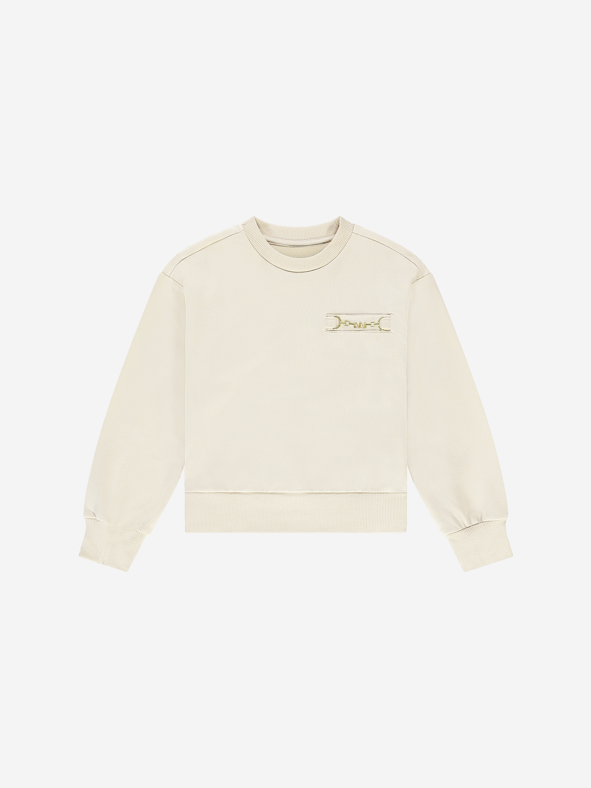 Sweater with chain detail