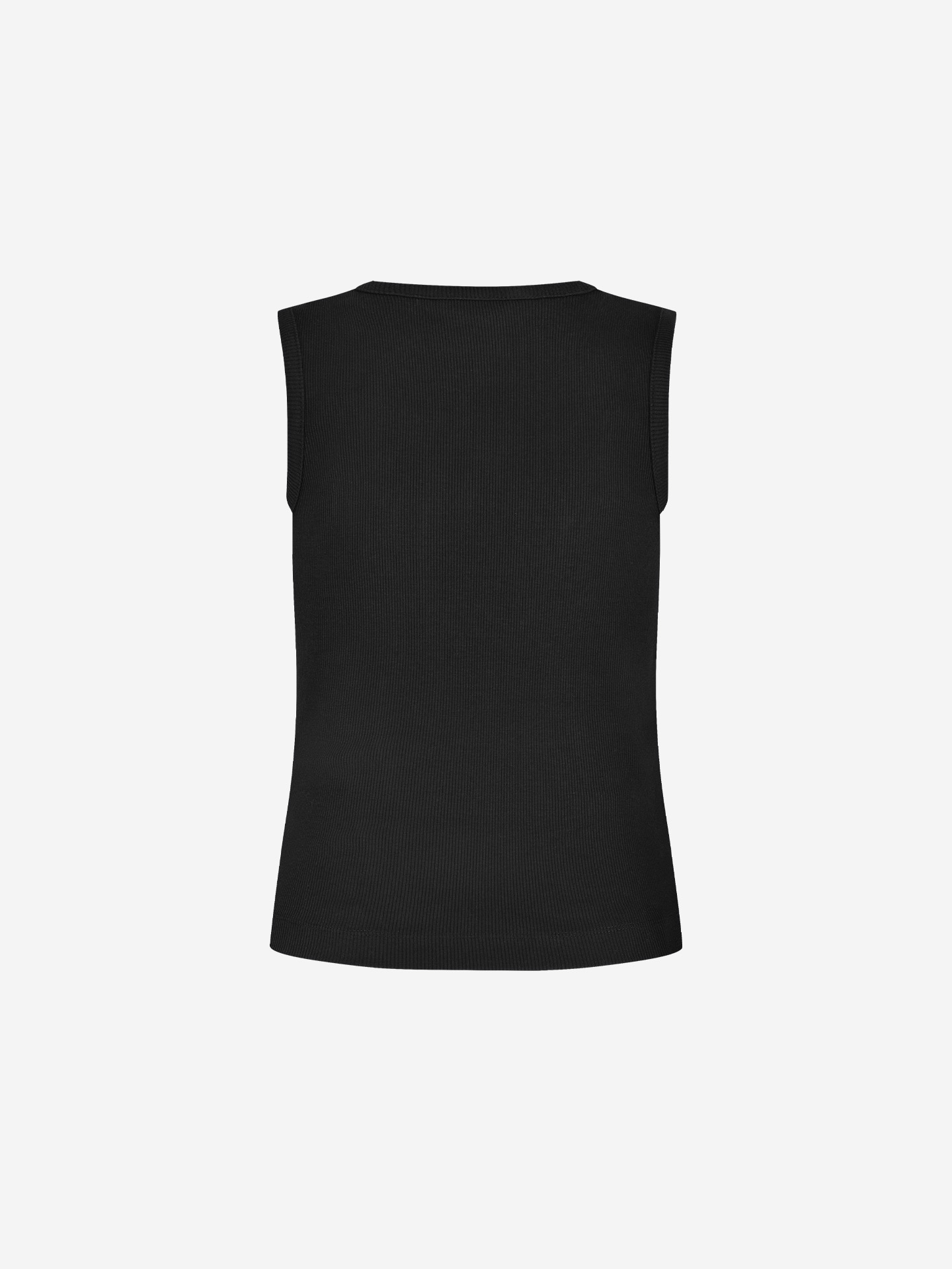 Ribbed basic top