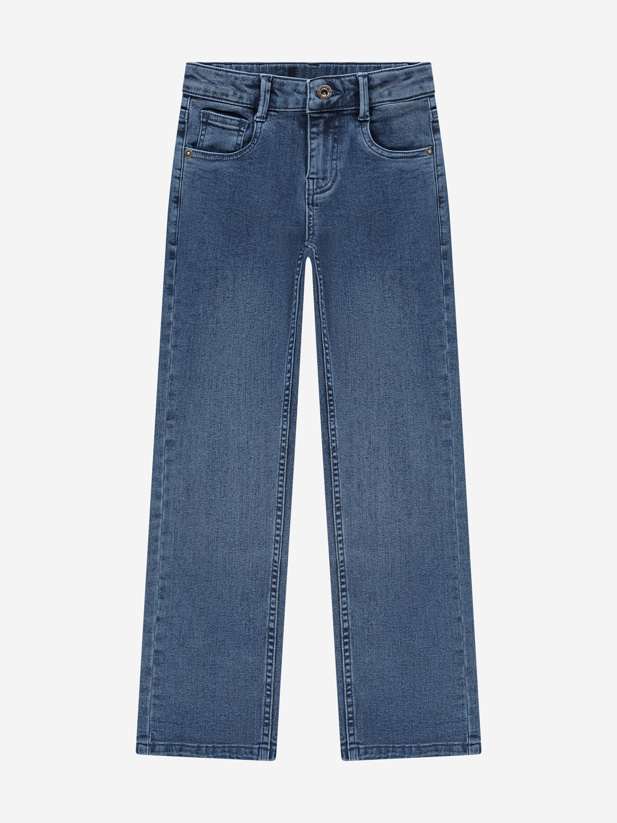 Mid-rise jeans