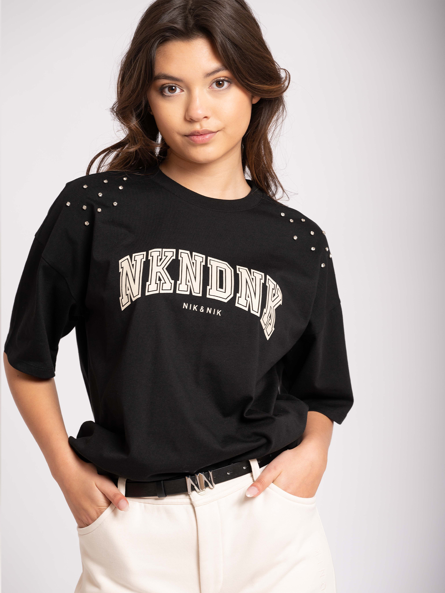 T-shirt with strass