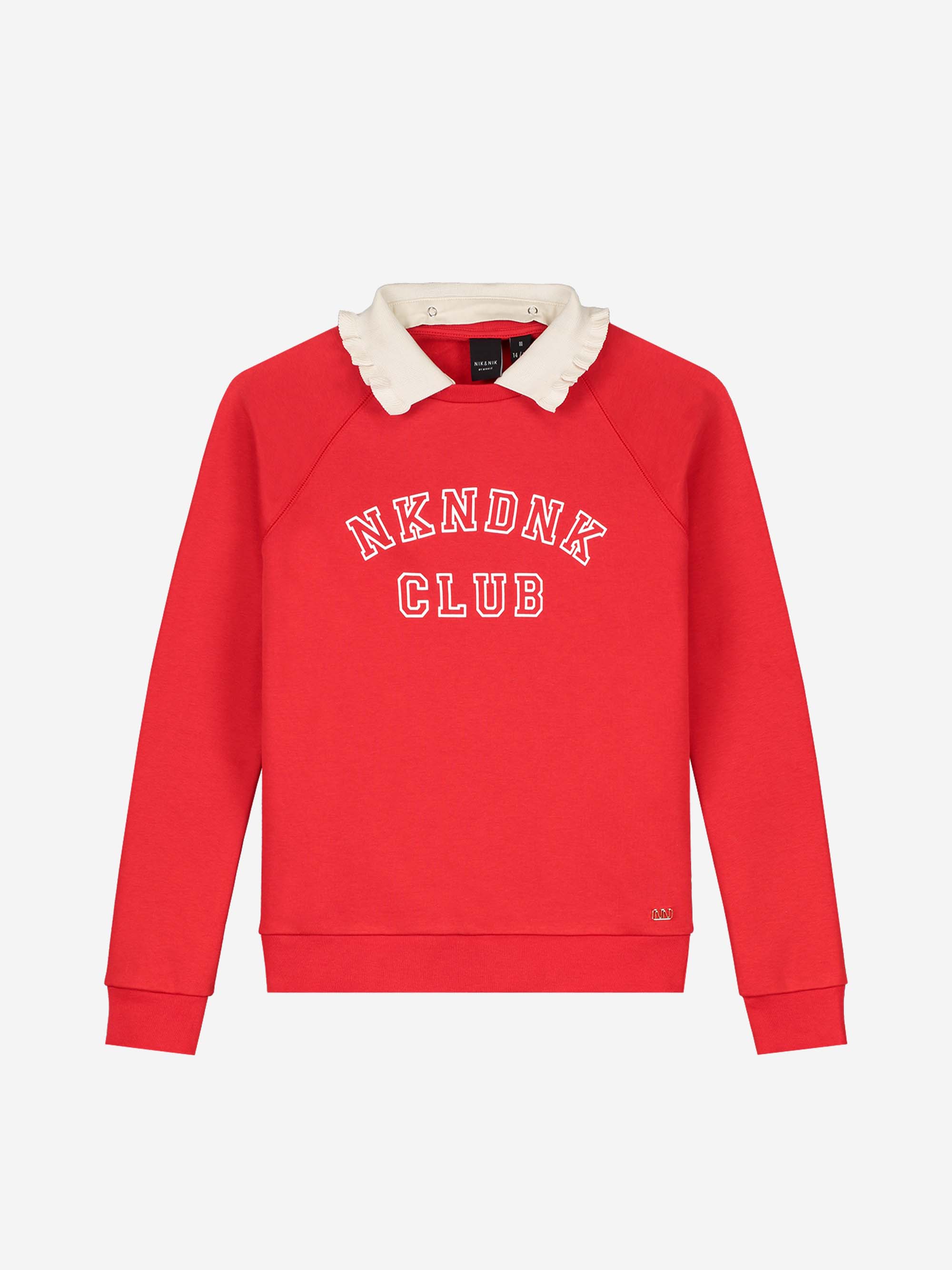 NIKANDNIK CLUB COLLAR SWEATER