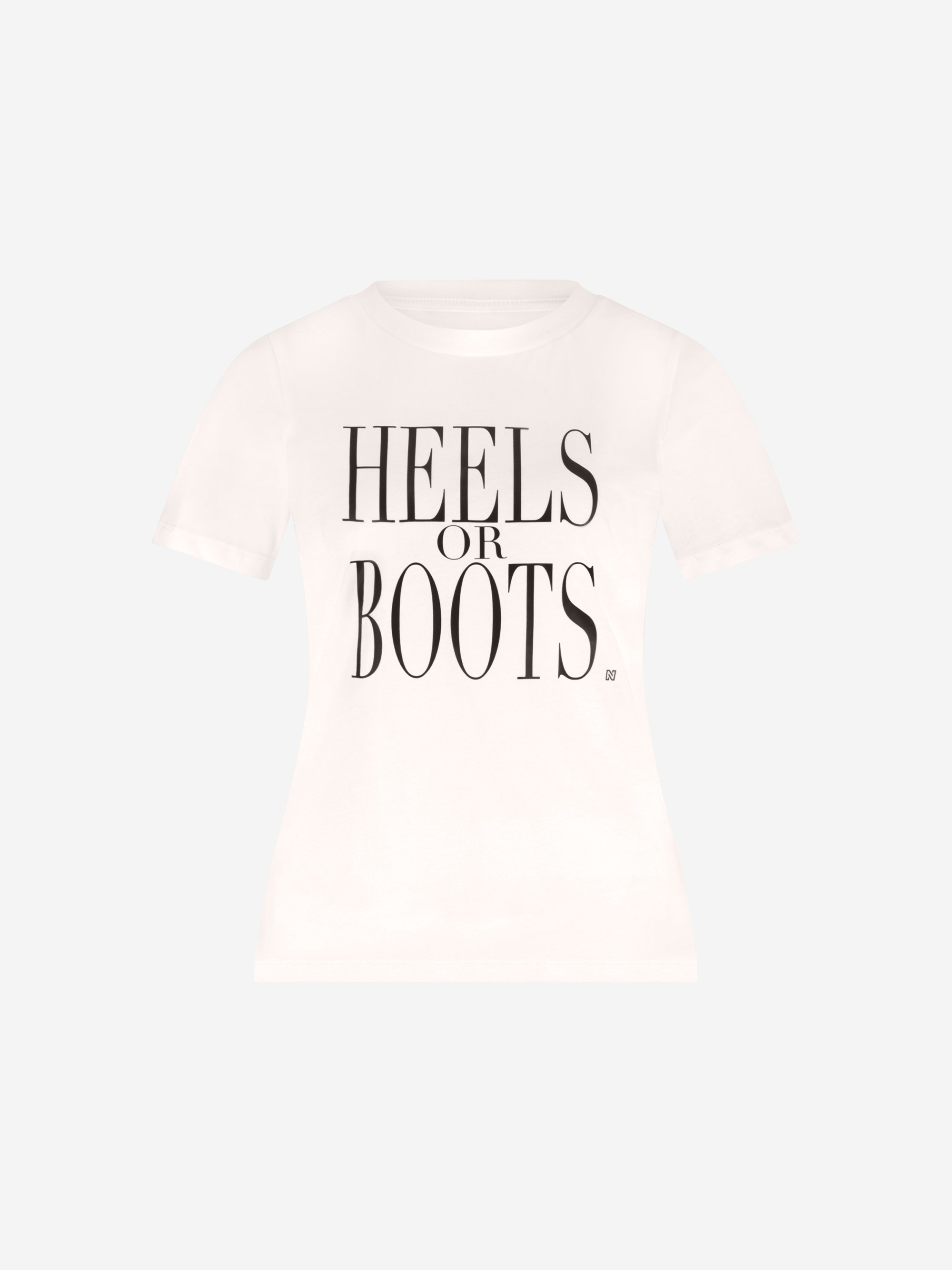Basic T-shirt with graphic text