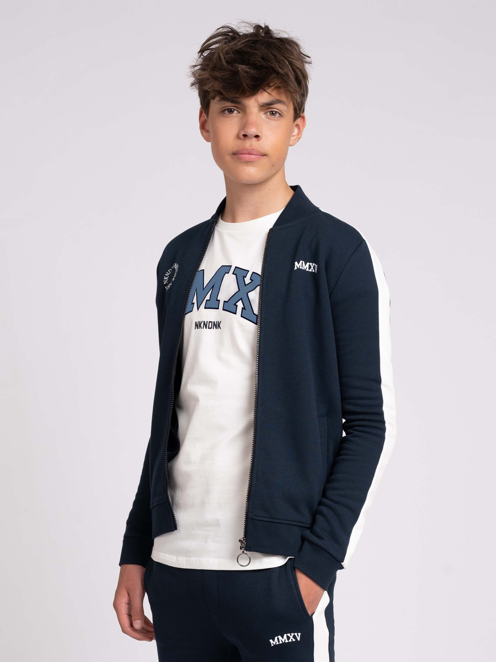 NKNDNK jacket with trim