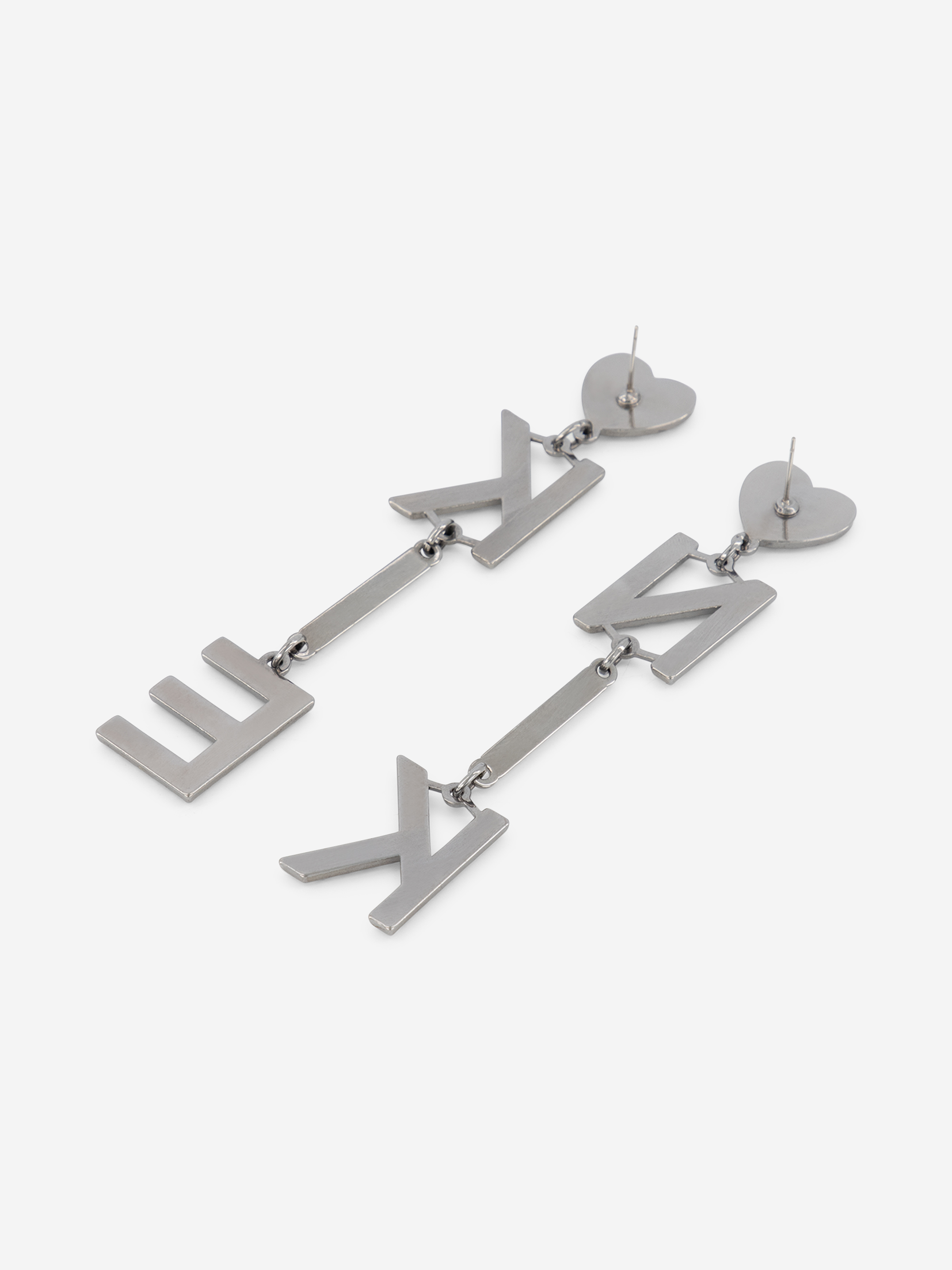 Strass Logo Earrings