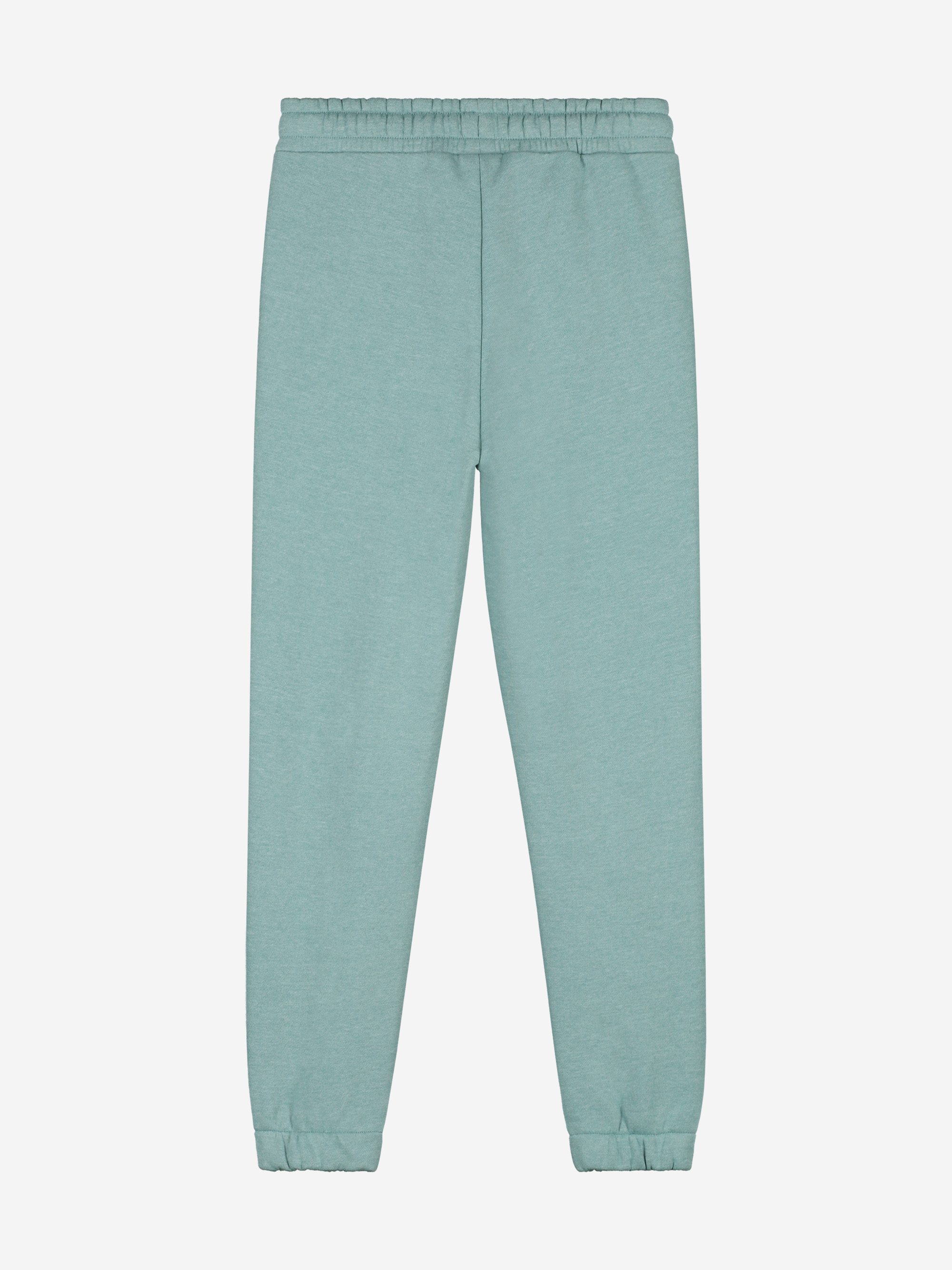 Sweatpants with mid waist and tie cord