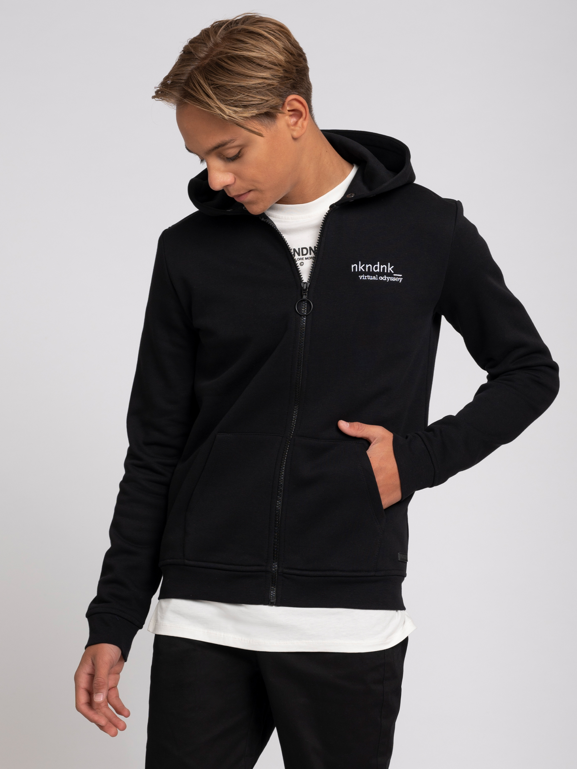 NKNK Hoodie met ritssluiting