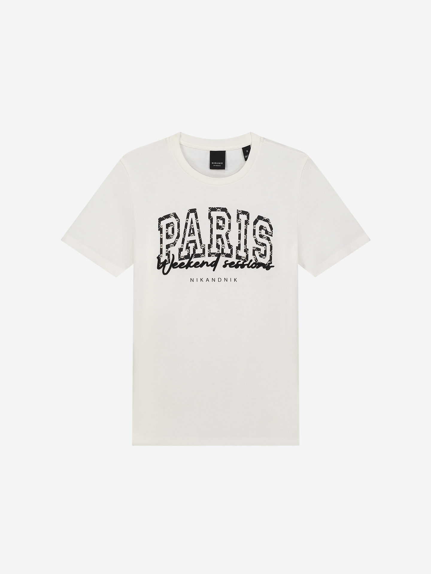 T-shirt met paris print