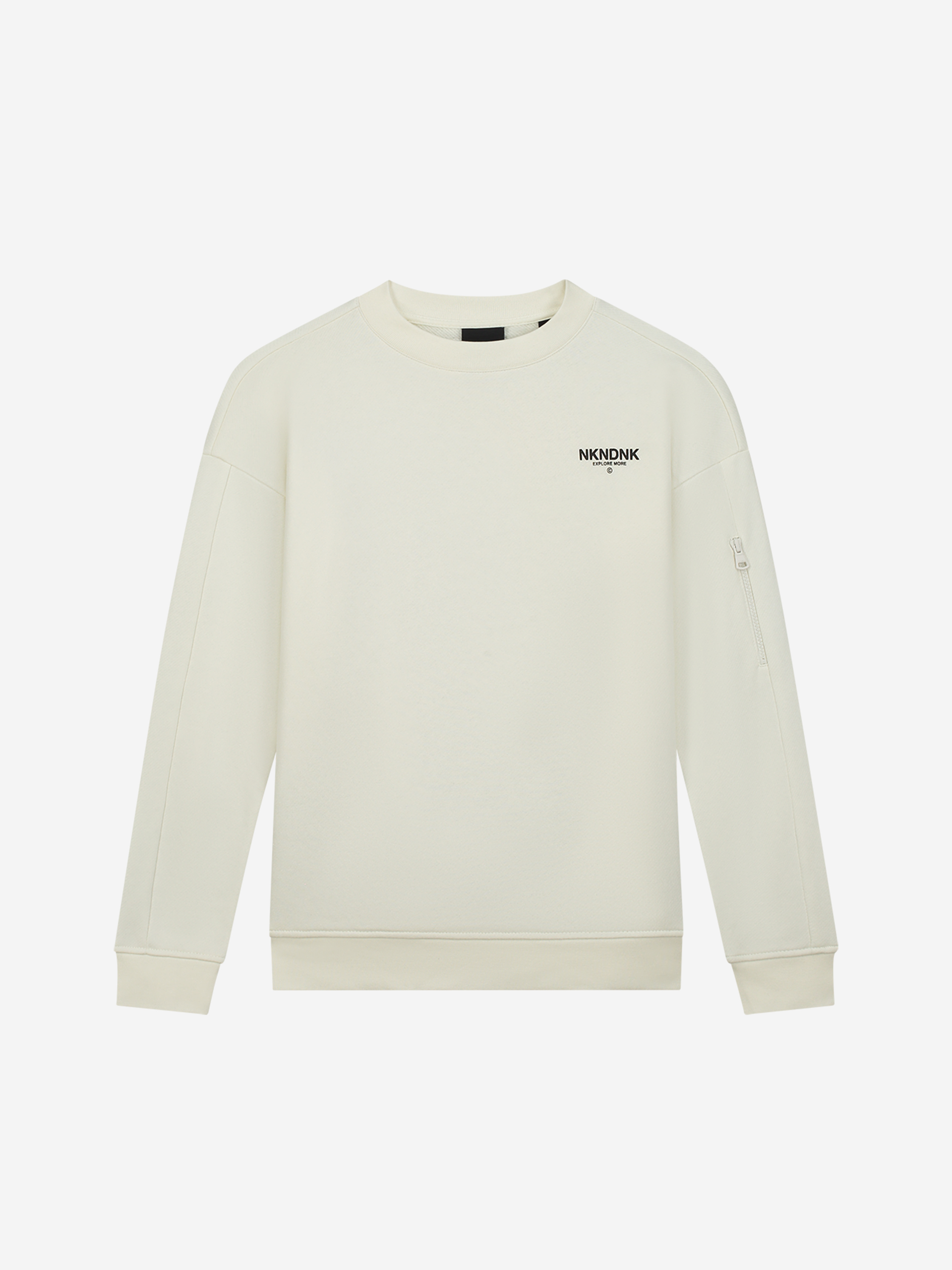 Sweatshirt met ritszakje