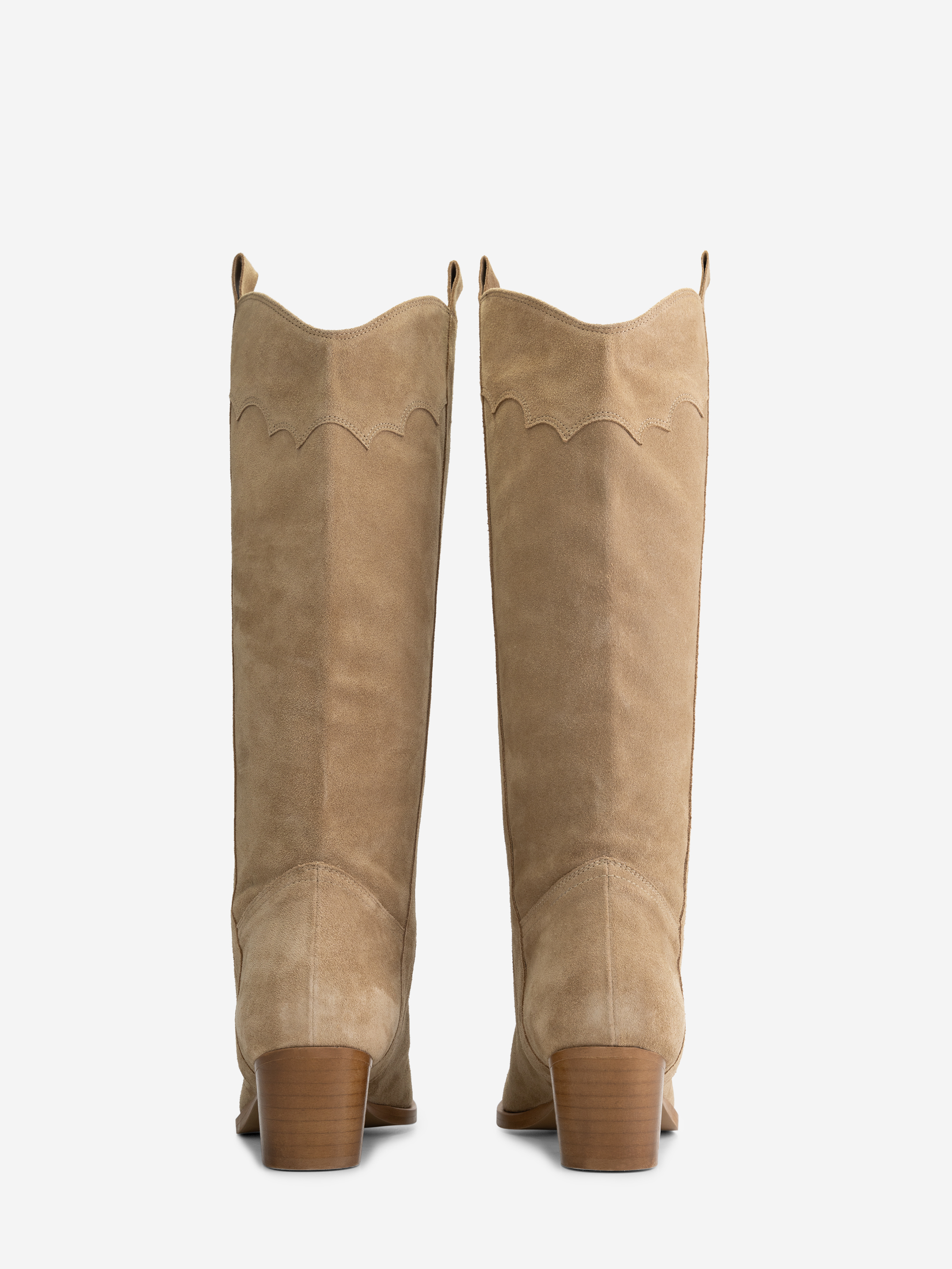 Danique Suede Cowboy Boots