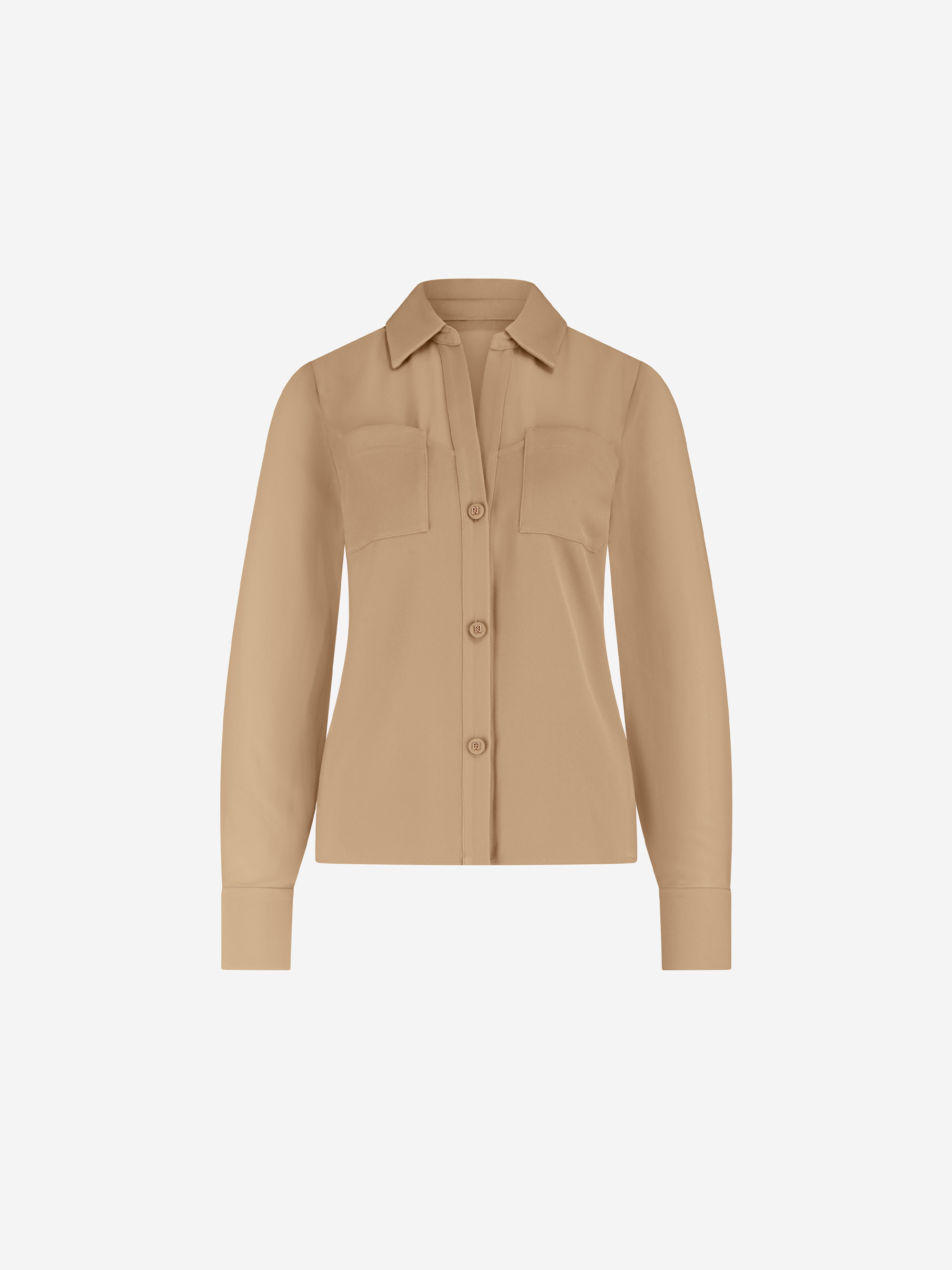 Losvallende blouse