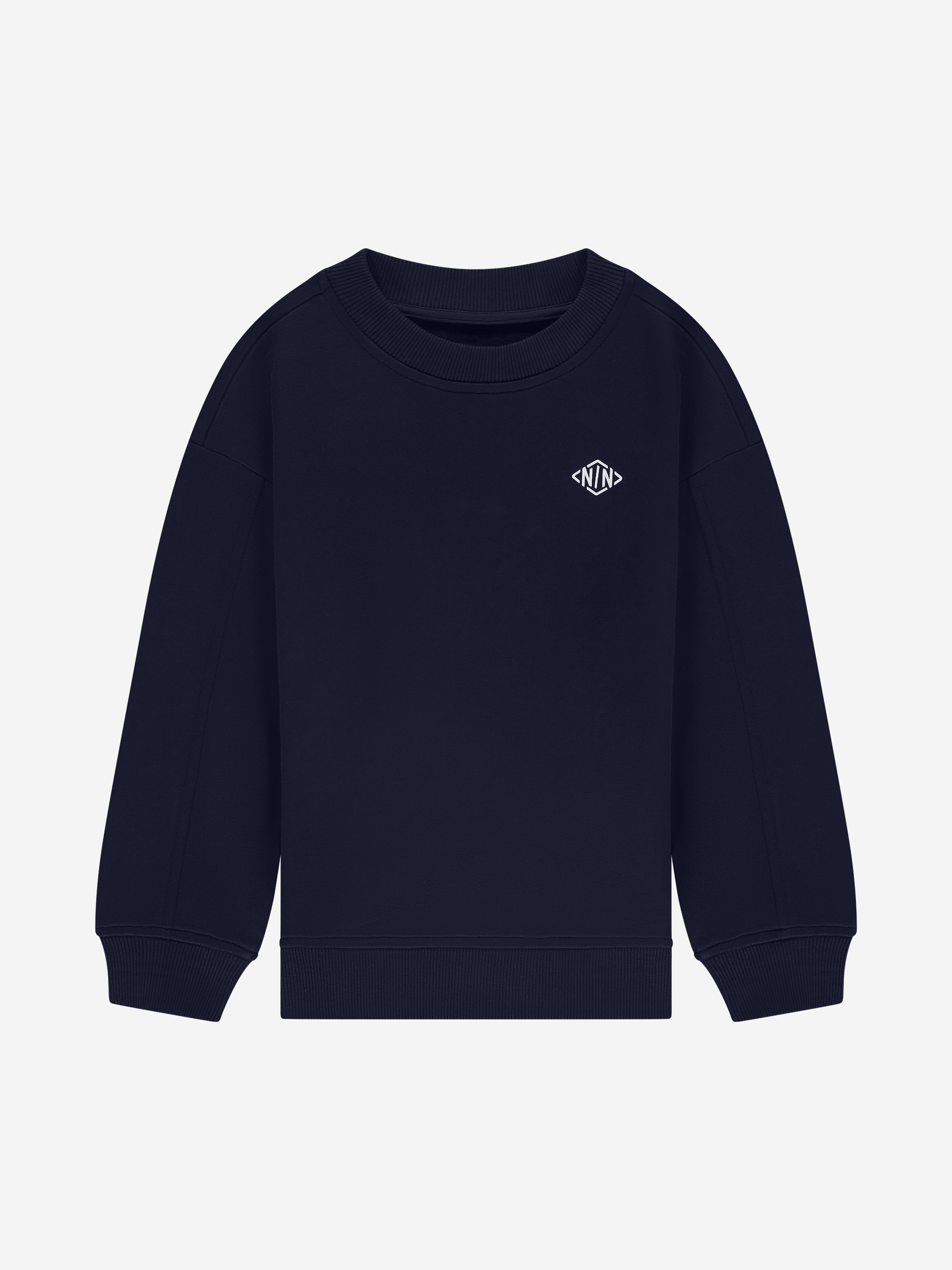 Sweater met logo en grafische print