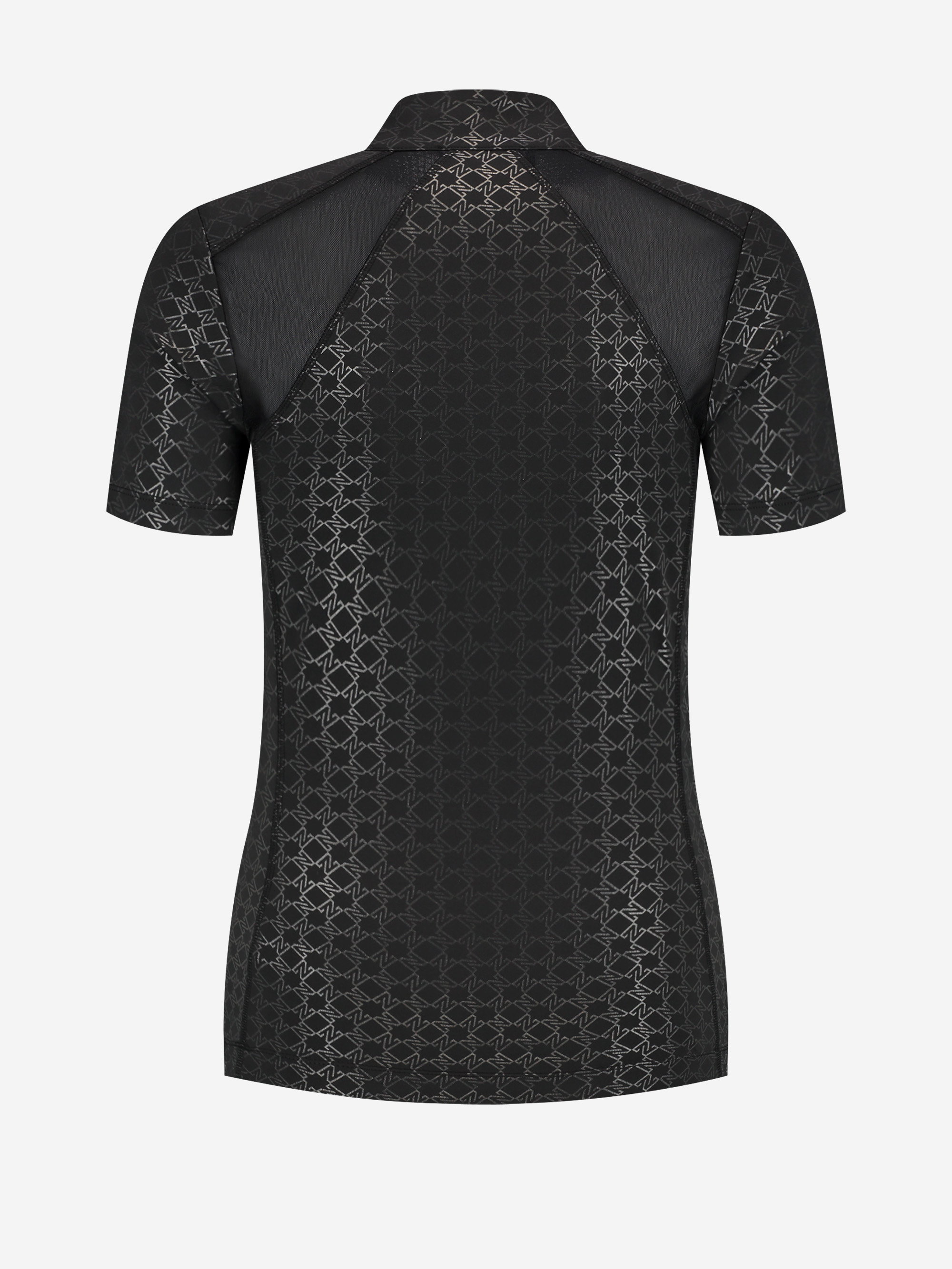 Mesh Top Short Sleeve