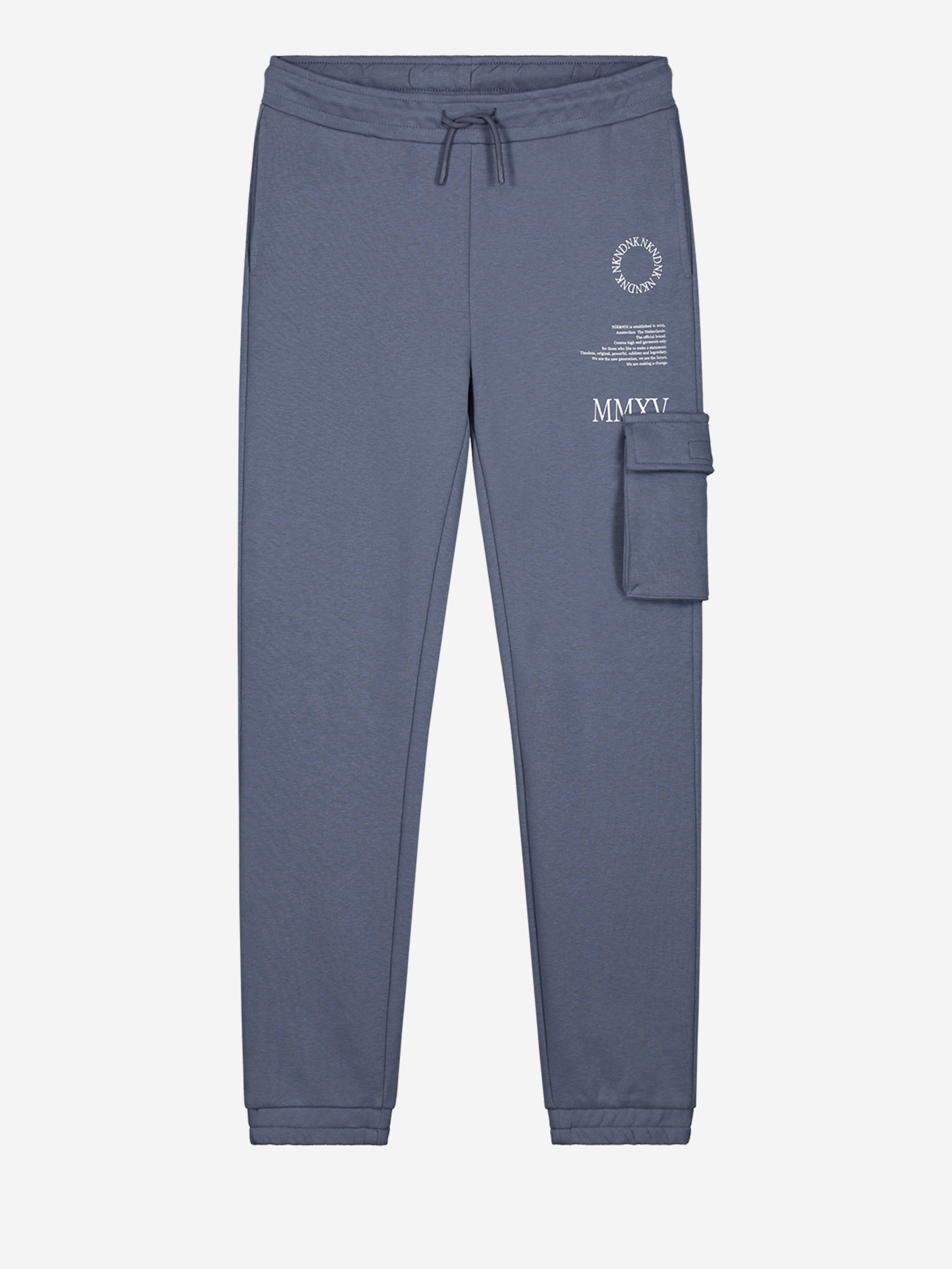 Mid rise sweatpants met zak