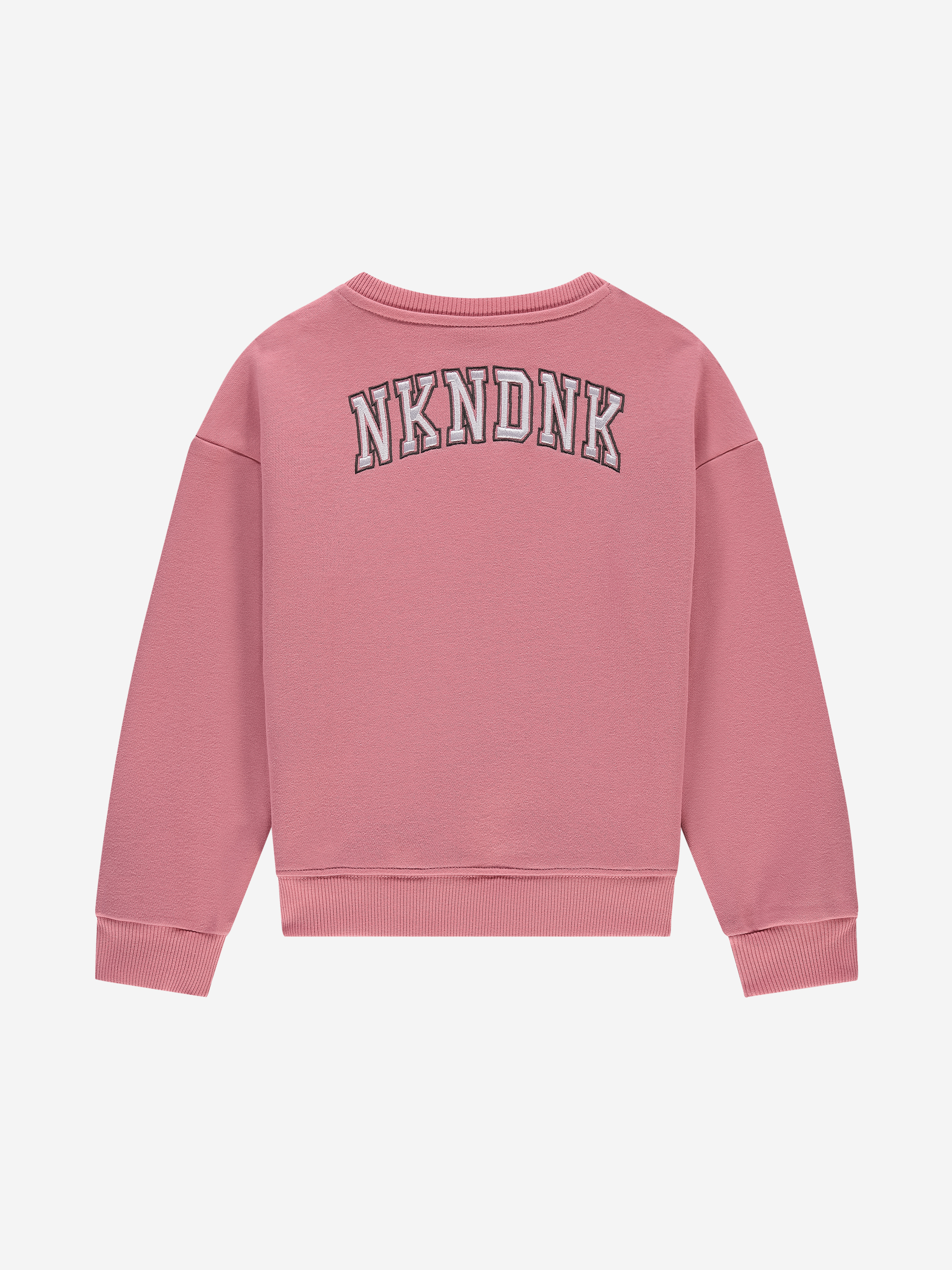 Sweater met V-hals en N&N logo