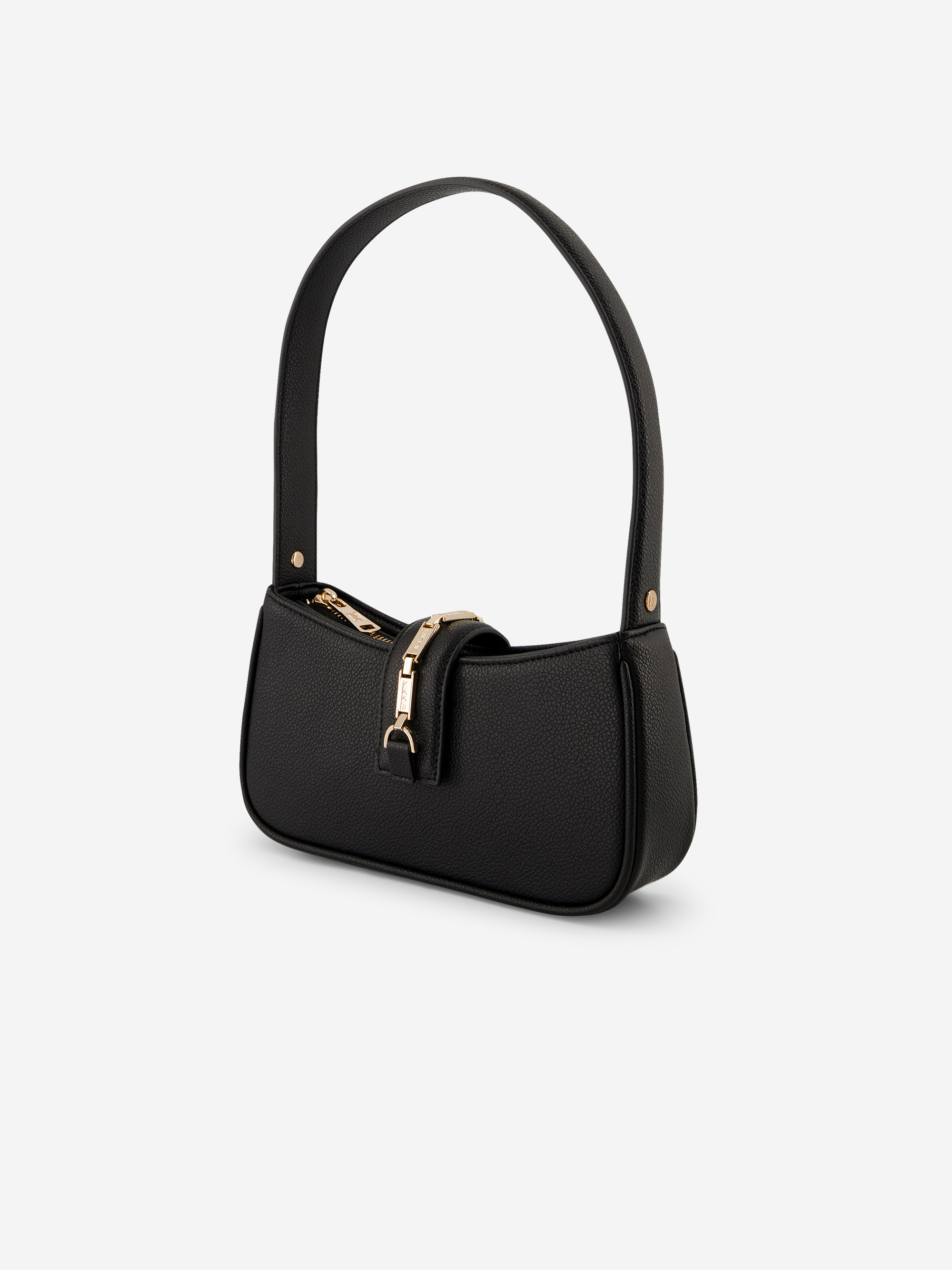 Shoulder bag with flap-over and chain detail