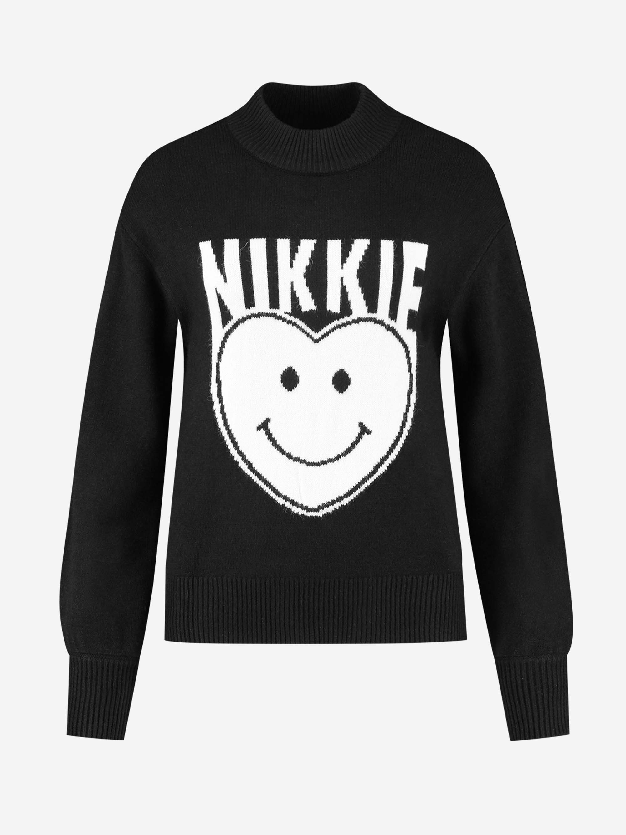 Soft NIKKIE heart sweater 