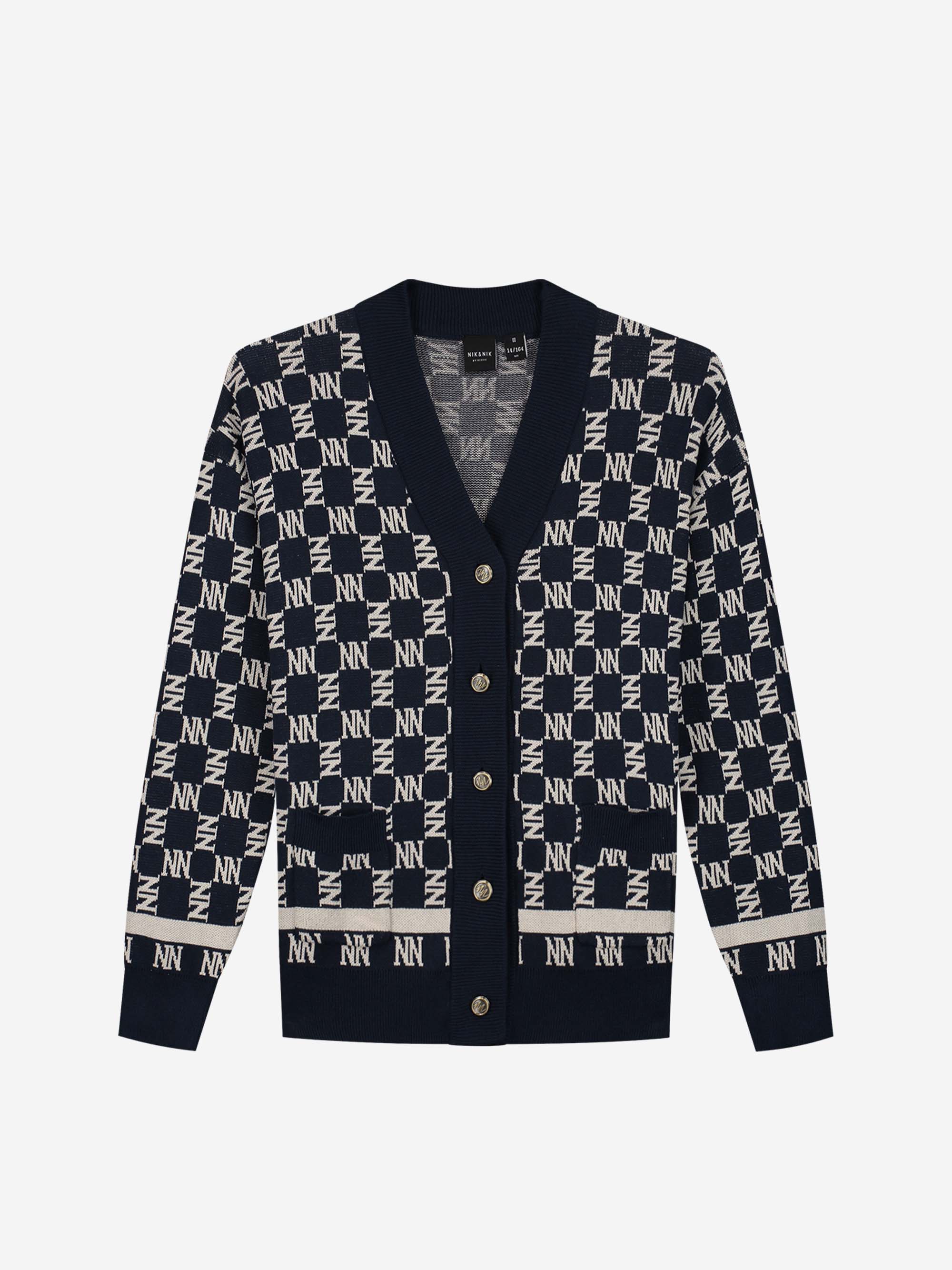 LOOSE FITTED CARDIGAN WITH BUTTONS