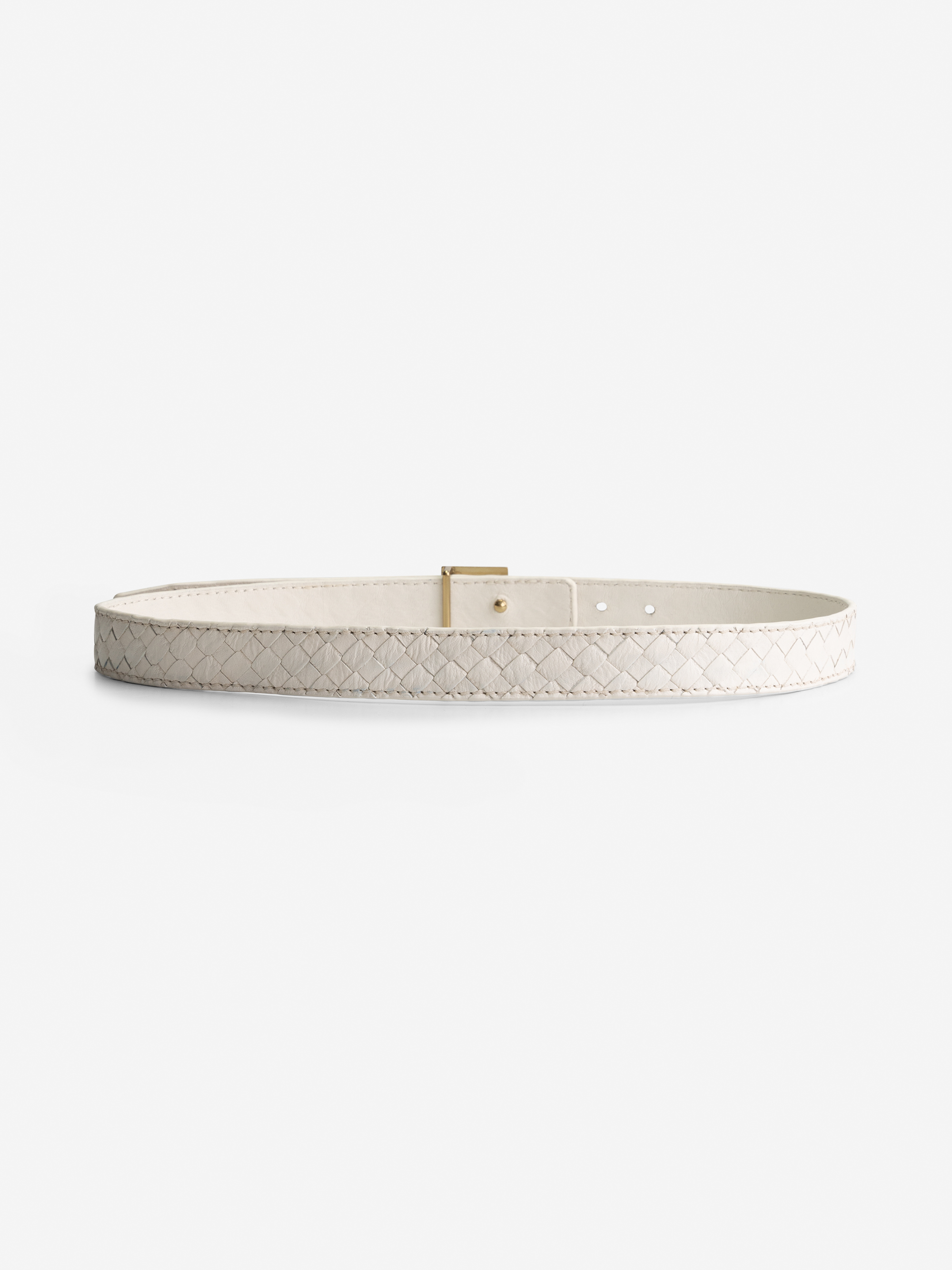 Braided hip belt