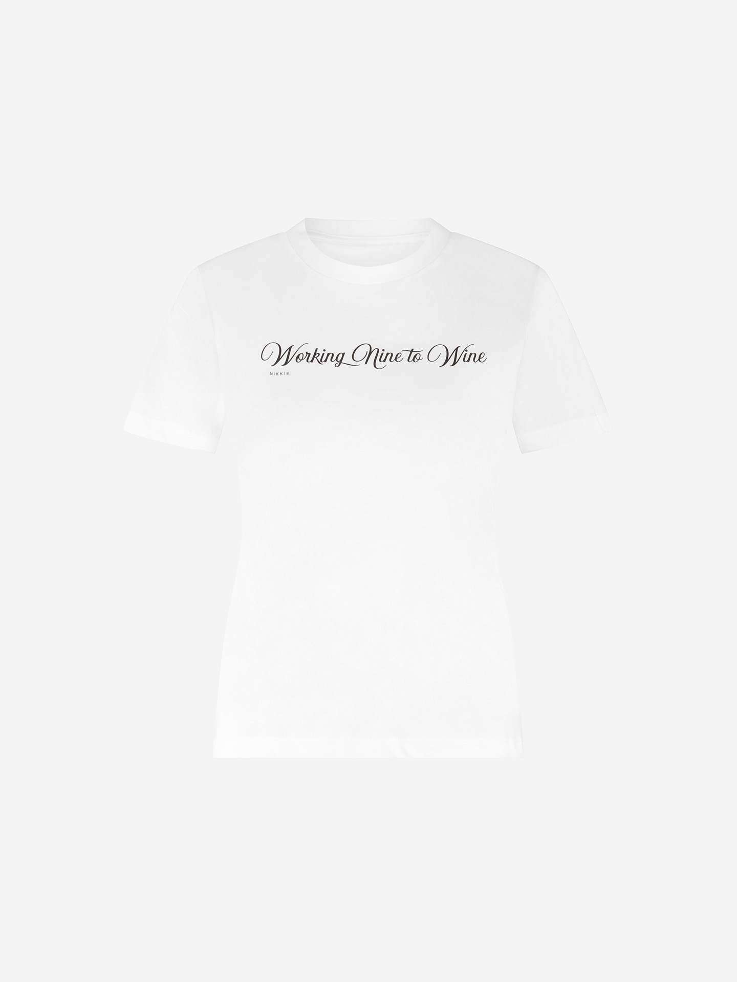 T-shirt with text print