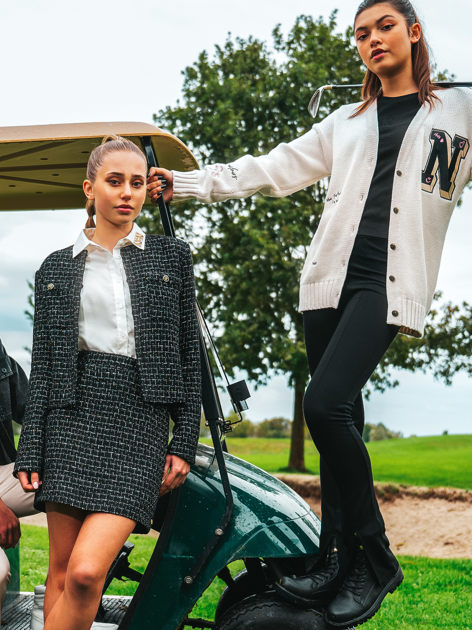 Tweed rok