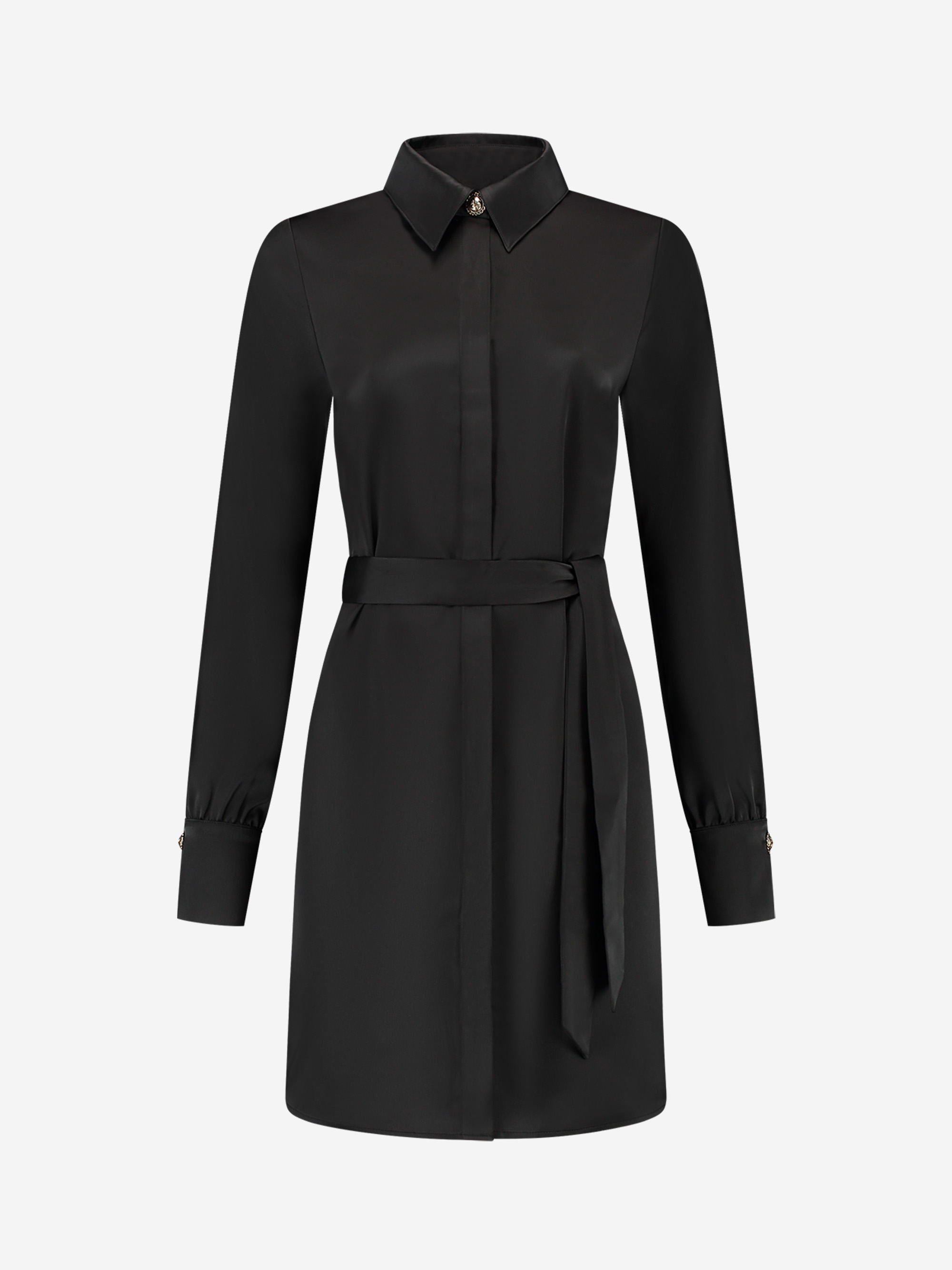 Dress with belt