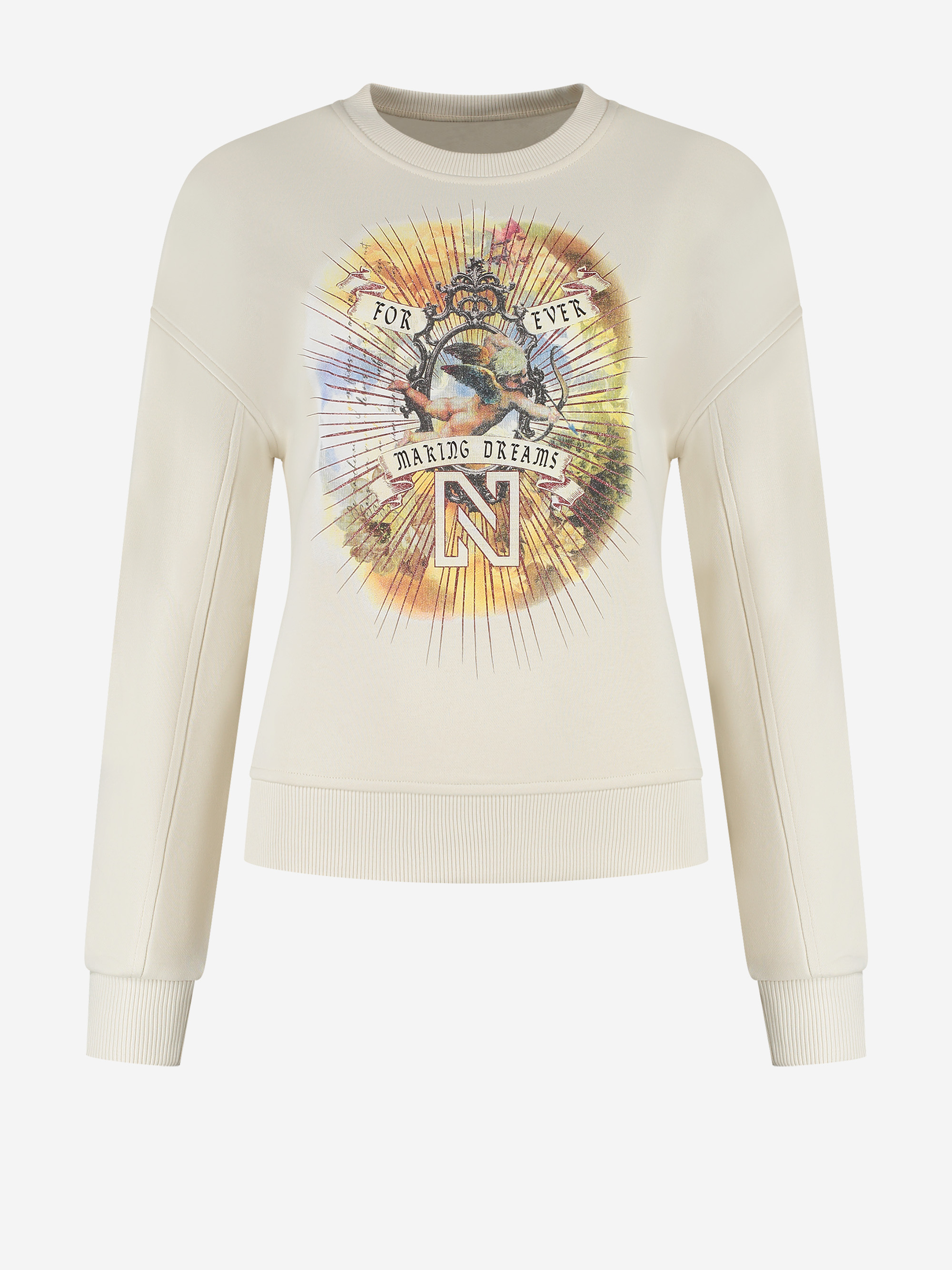Sweater with graphic print 