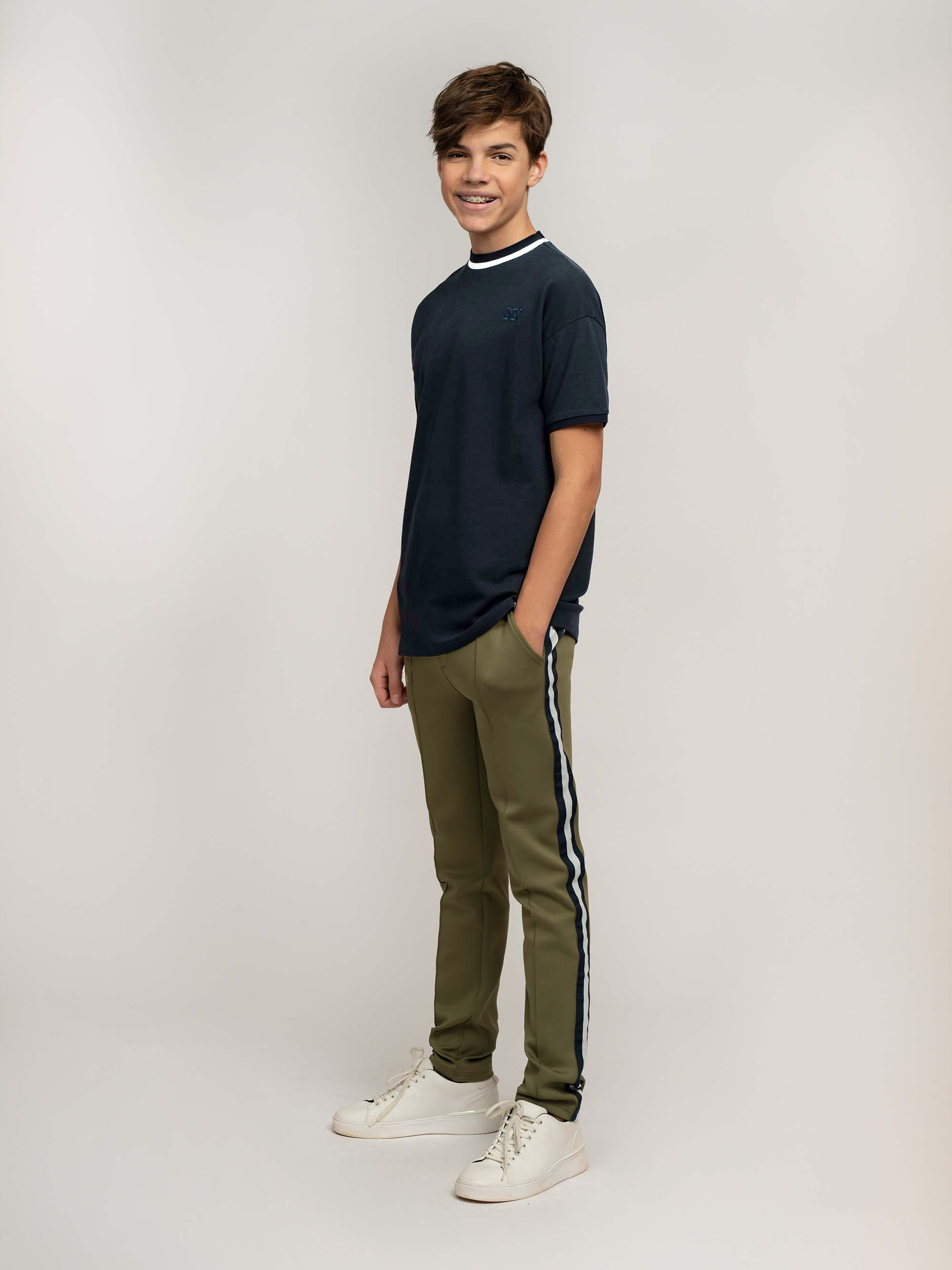 N&N t-shirt with white trim 
