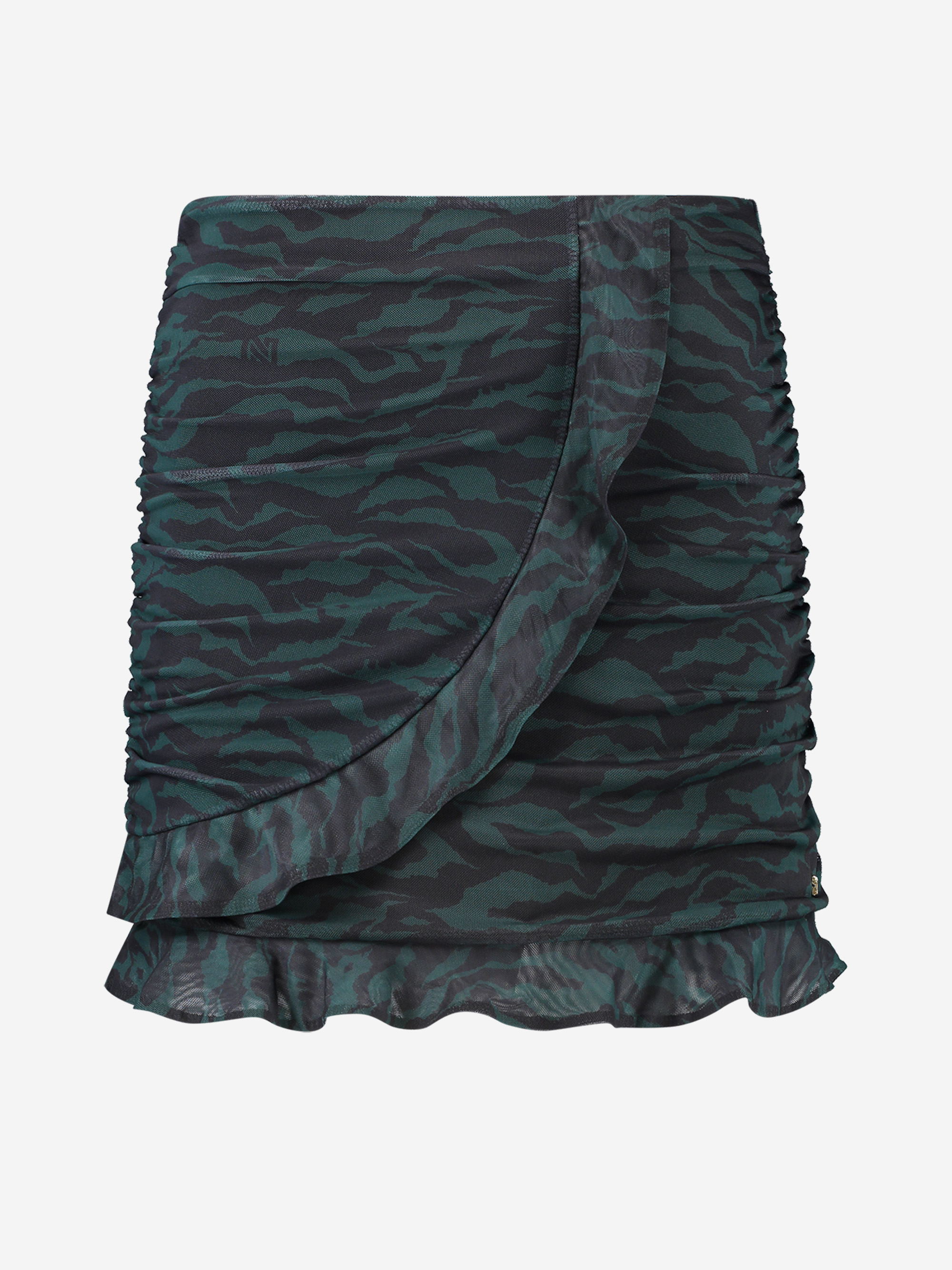 Zebra Mesh Skirt