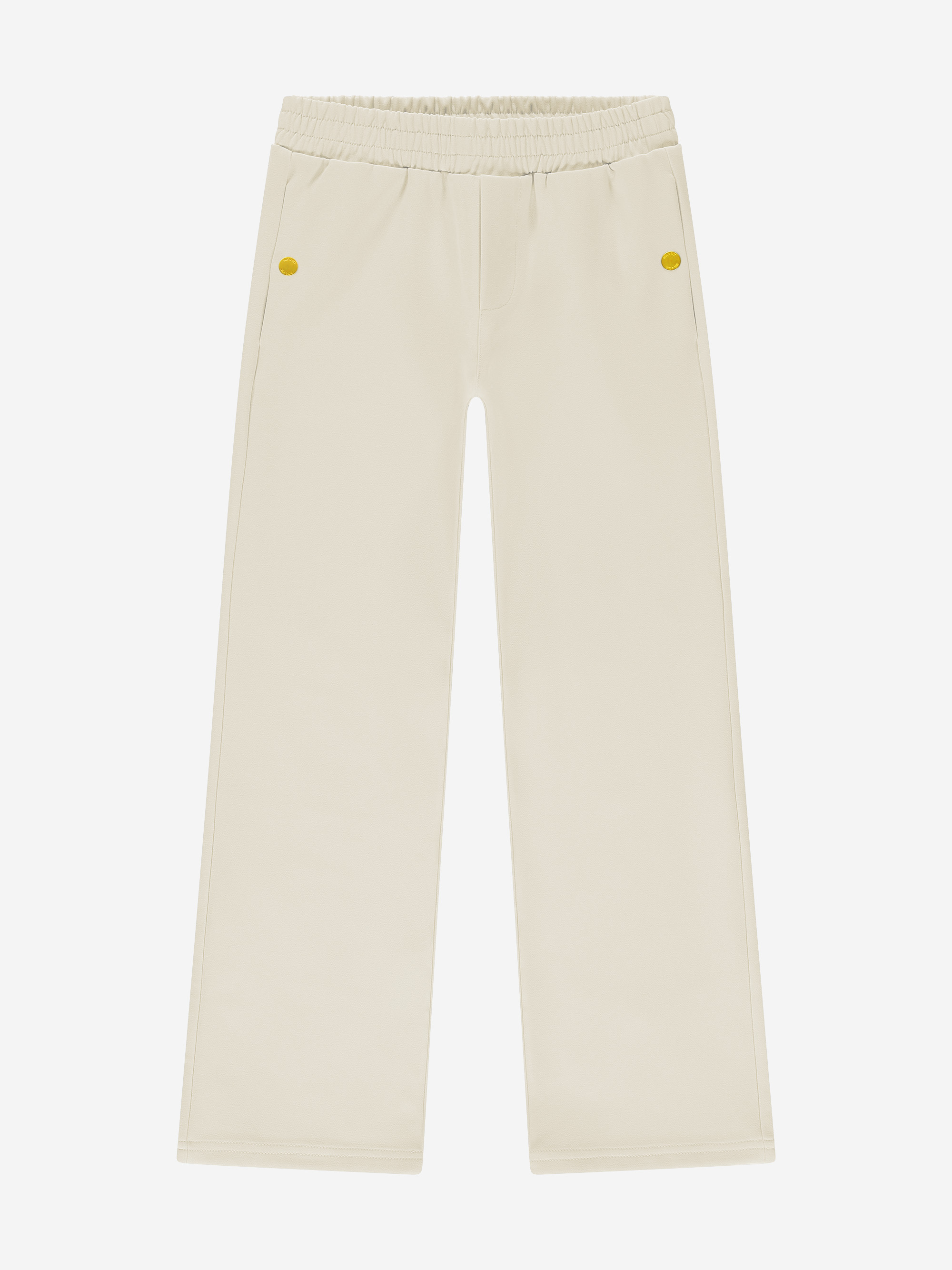 Soft trousers with an elastic waistband