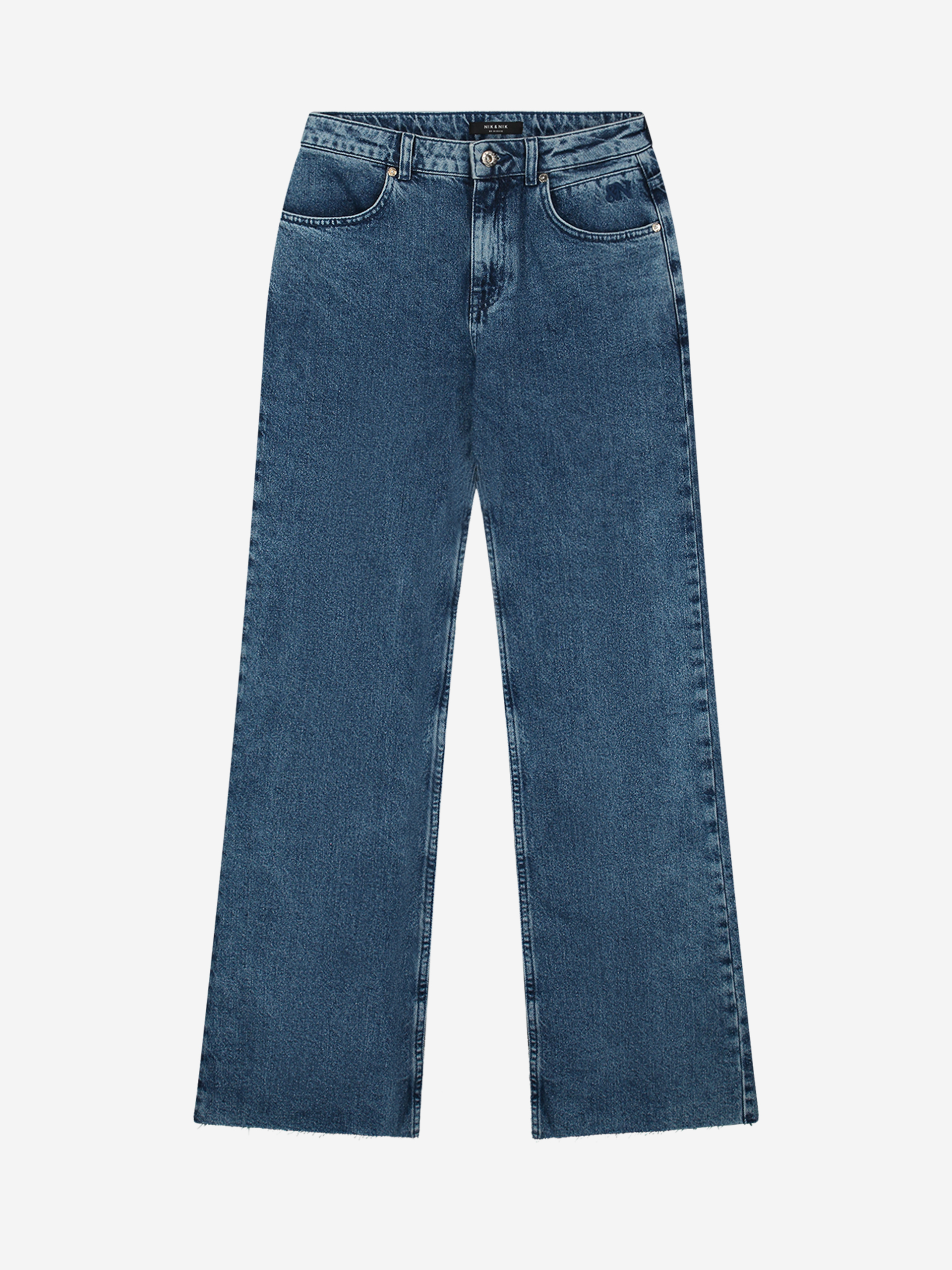 Flare jeans met hoge taille