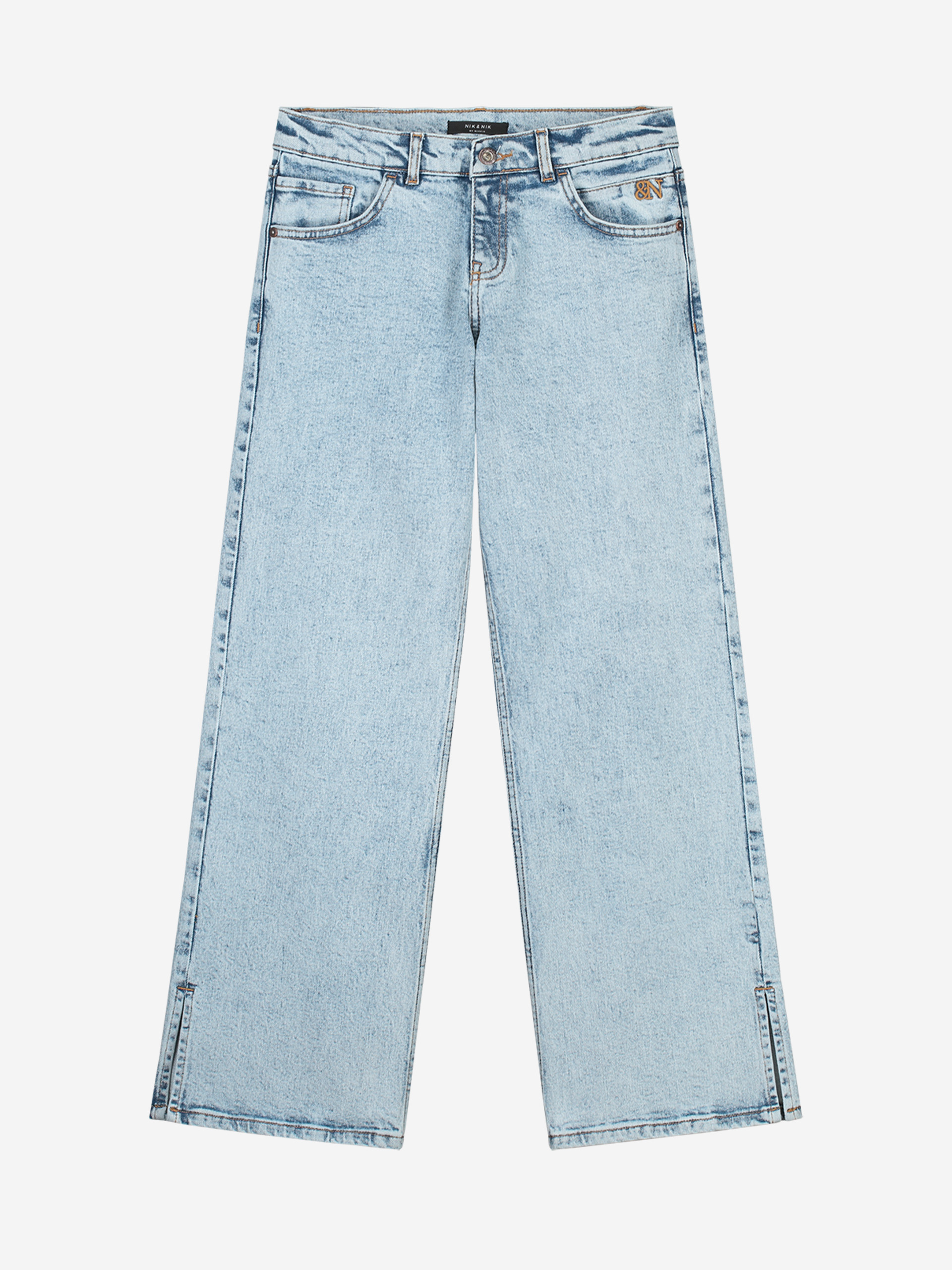 Flare jeans met lage taille 
