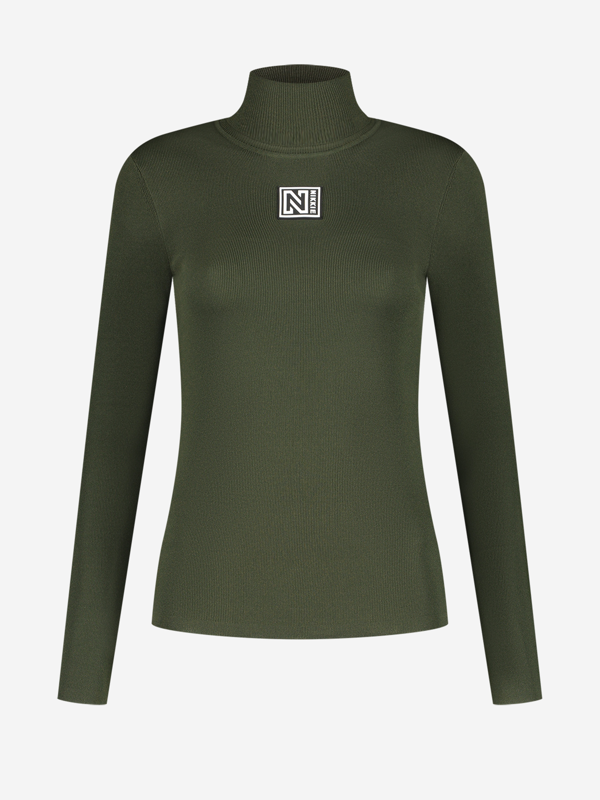 NIKKIE SKI top with turtle neck  